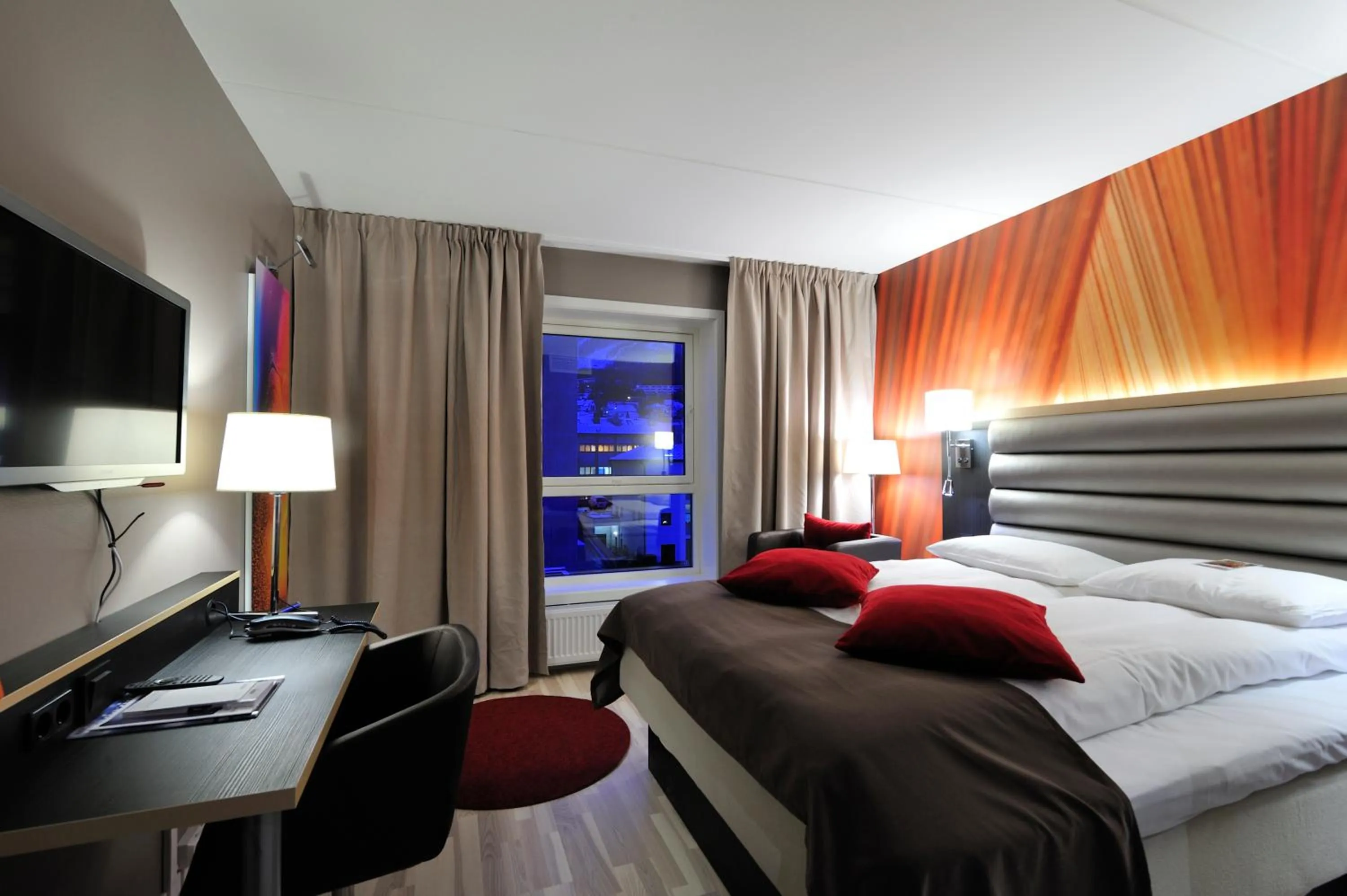 Bed in Quality Hotel Grand Royal