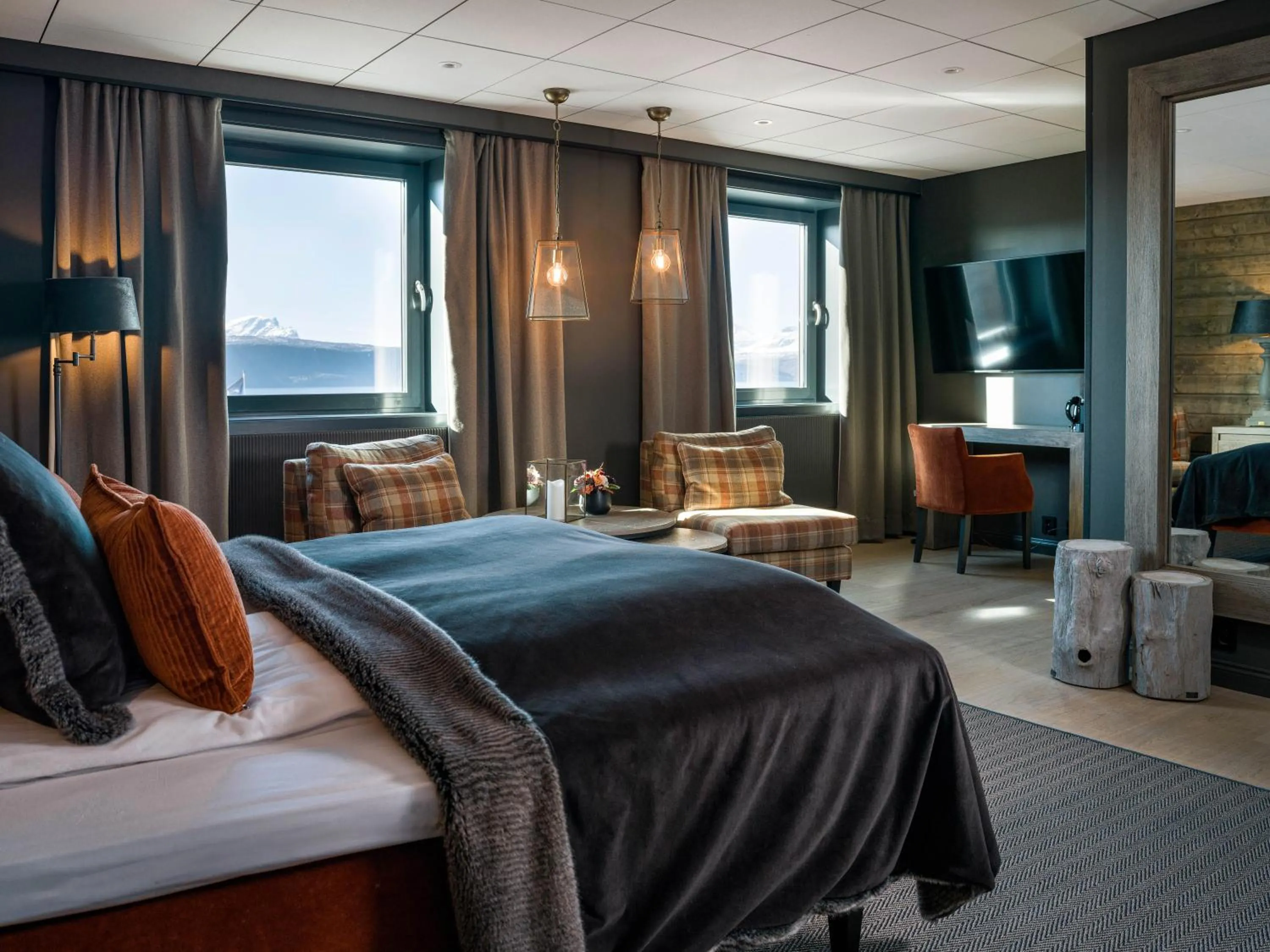 Bed in Quality Hotel Grand Royal