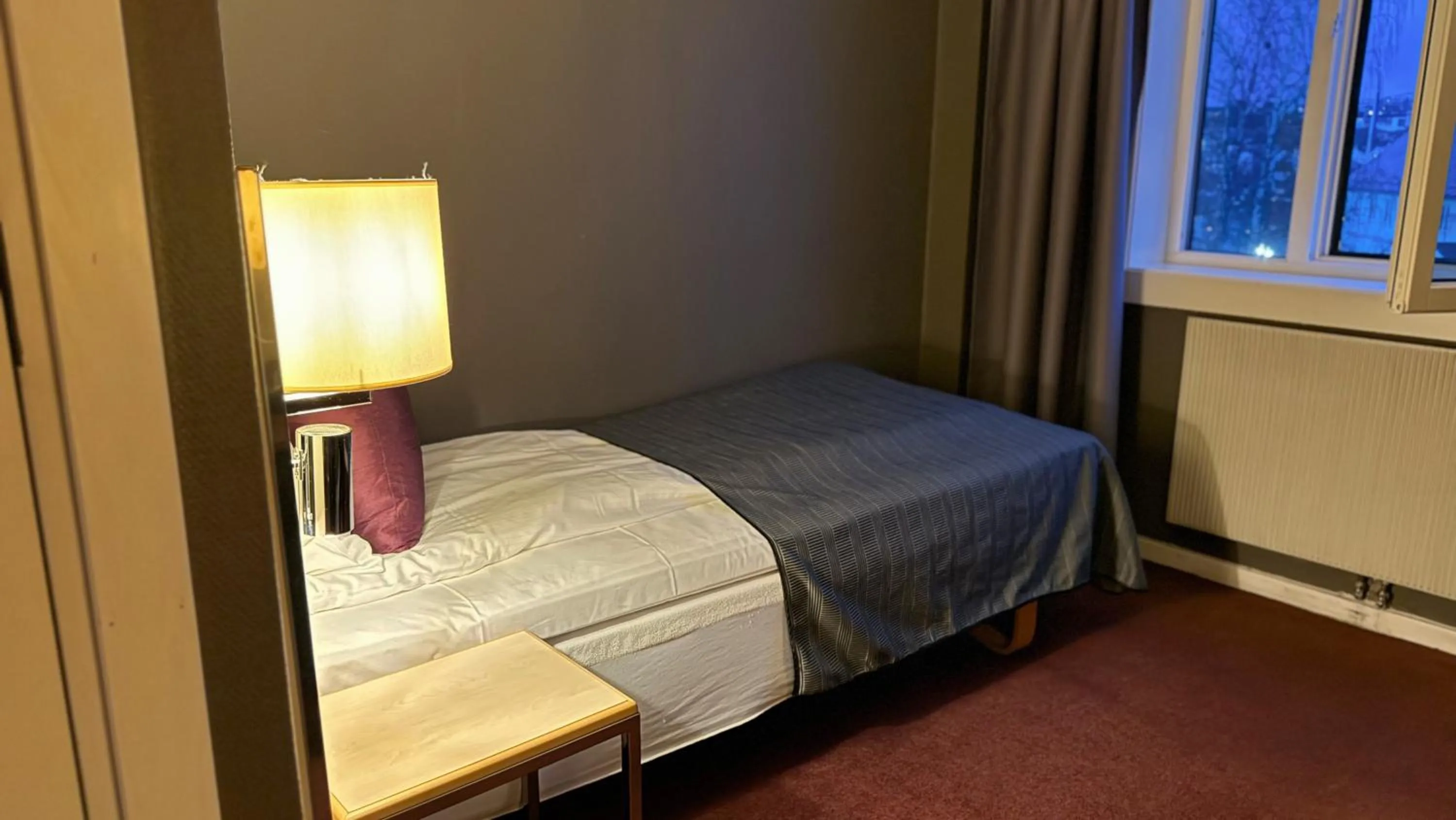 Bed in Quality Hotel Grand Royal