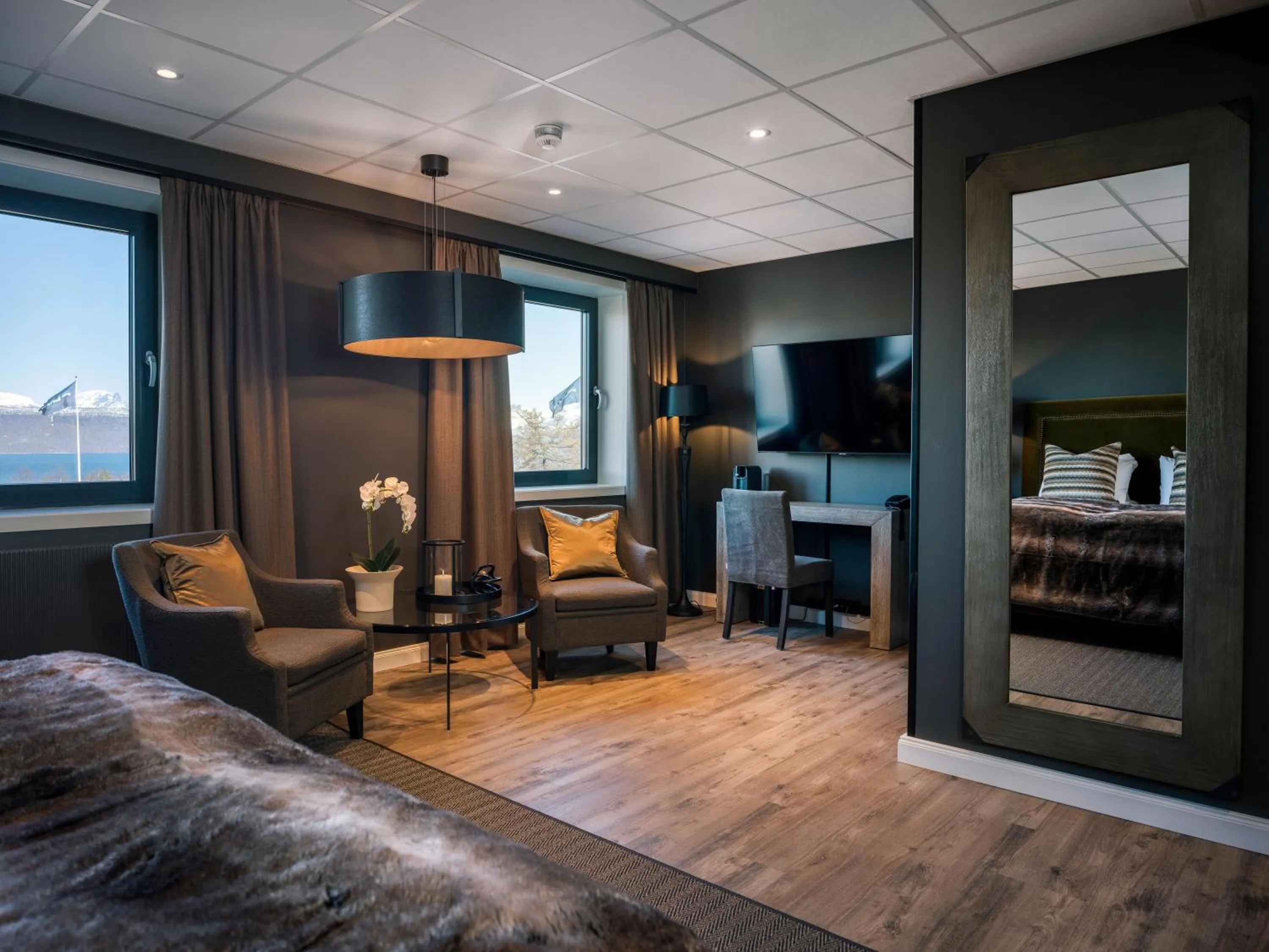 Bed in Quality Hotel Grand Royal