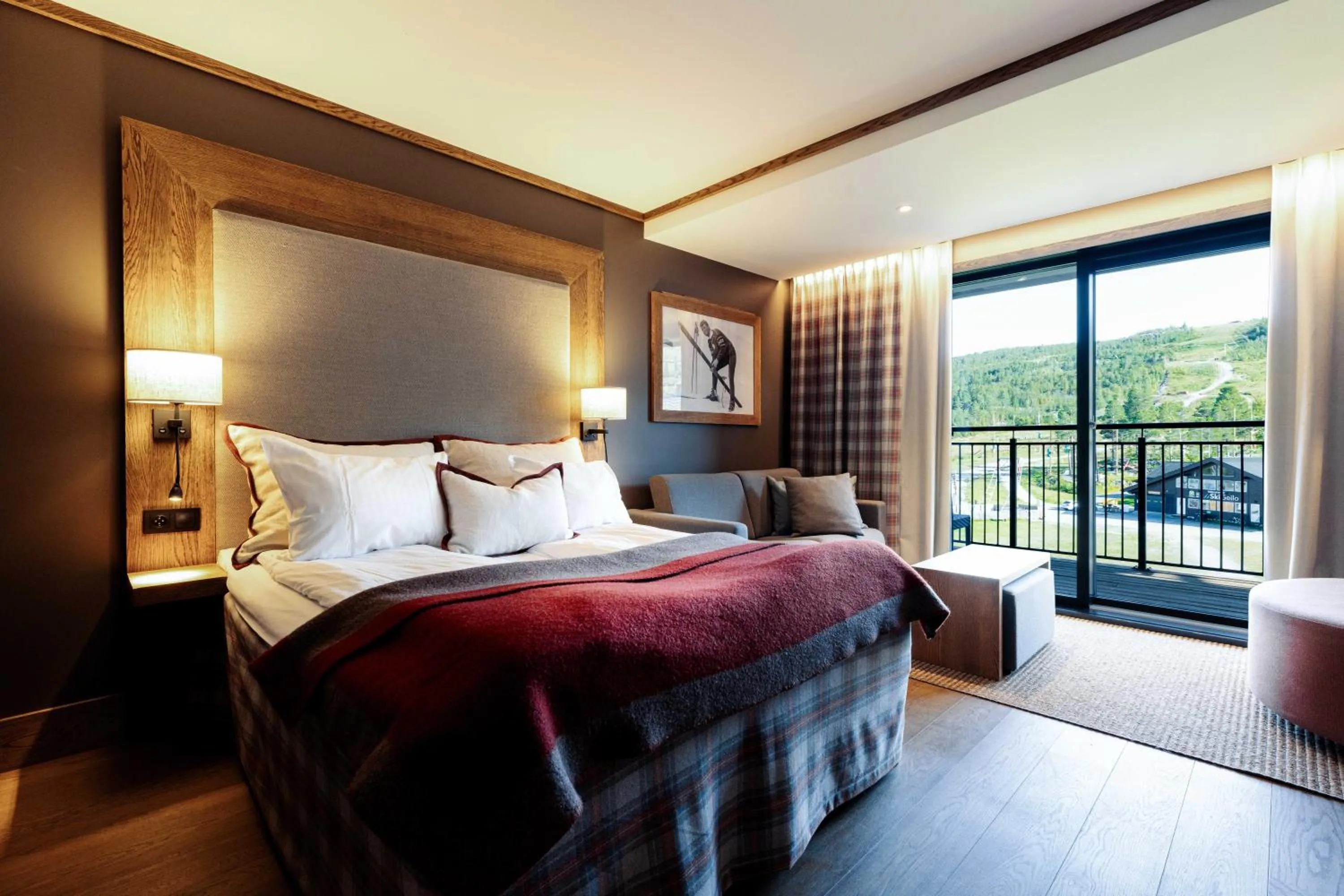 Bed in Vestlia Resort