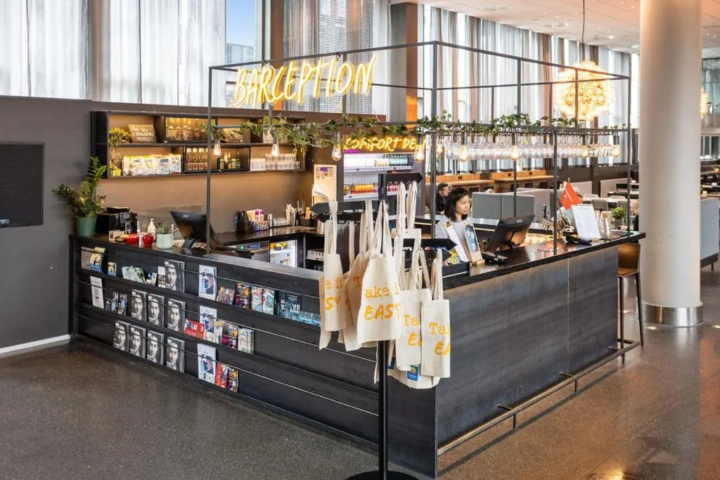 Lounge or bar in Comfort Hotel Union Brygge