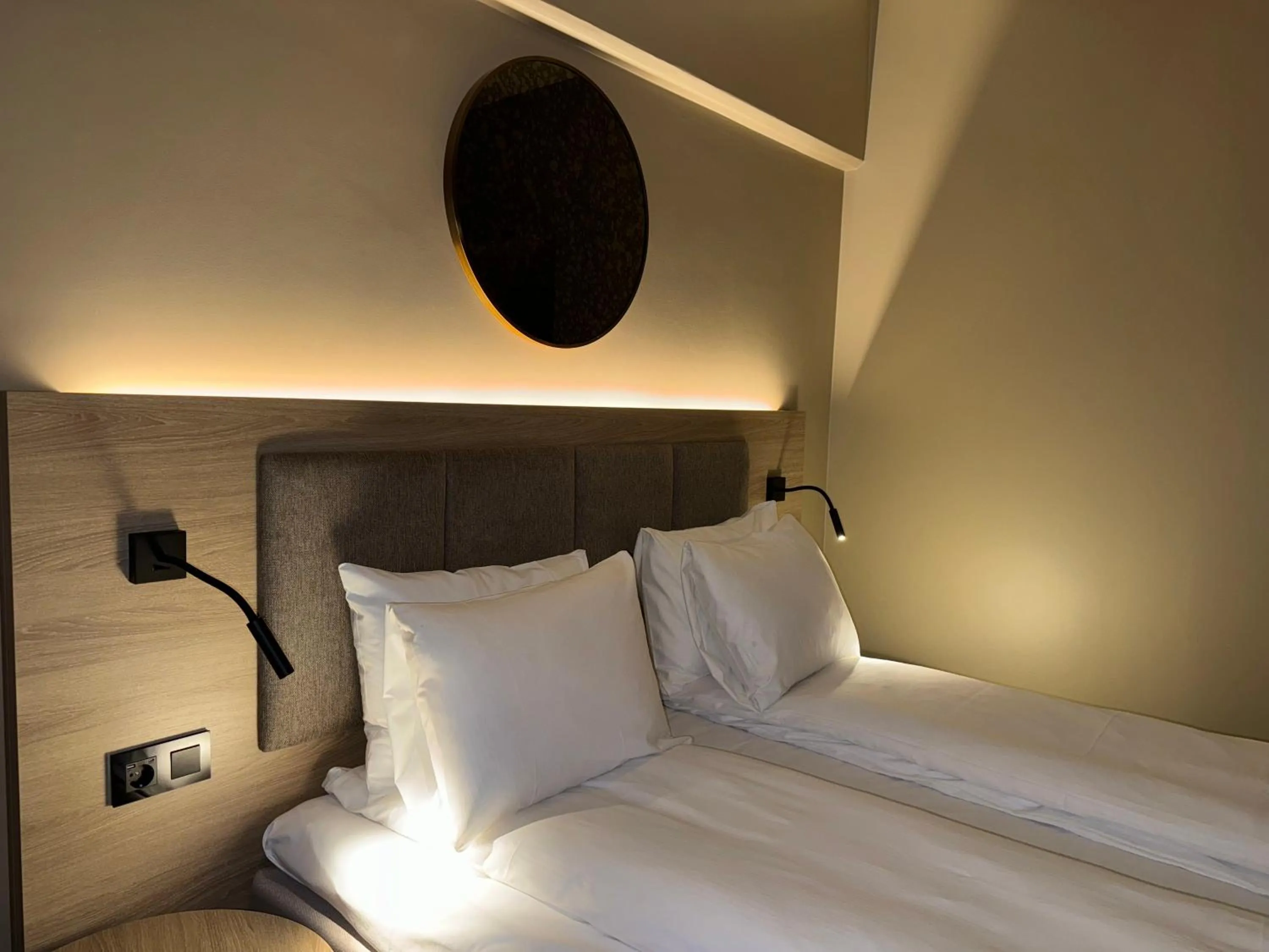 Bed in Notodden Hotel