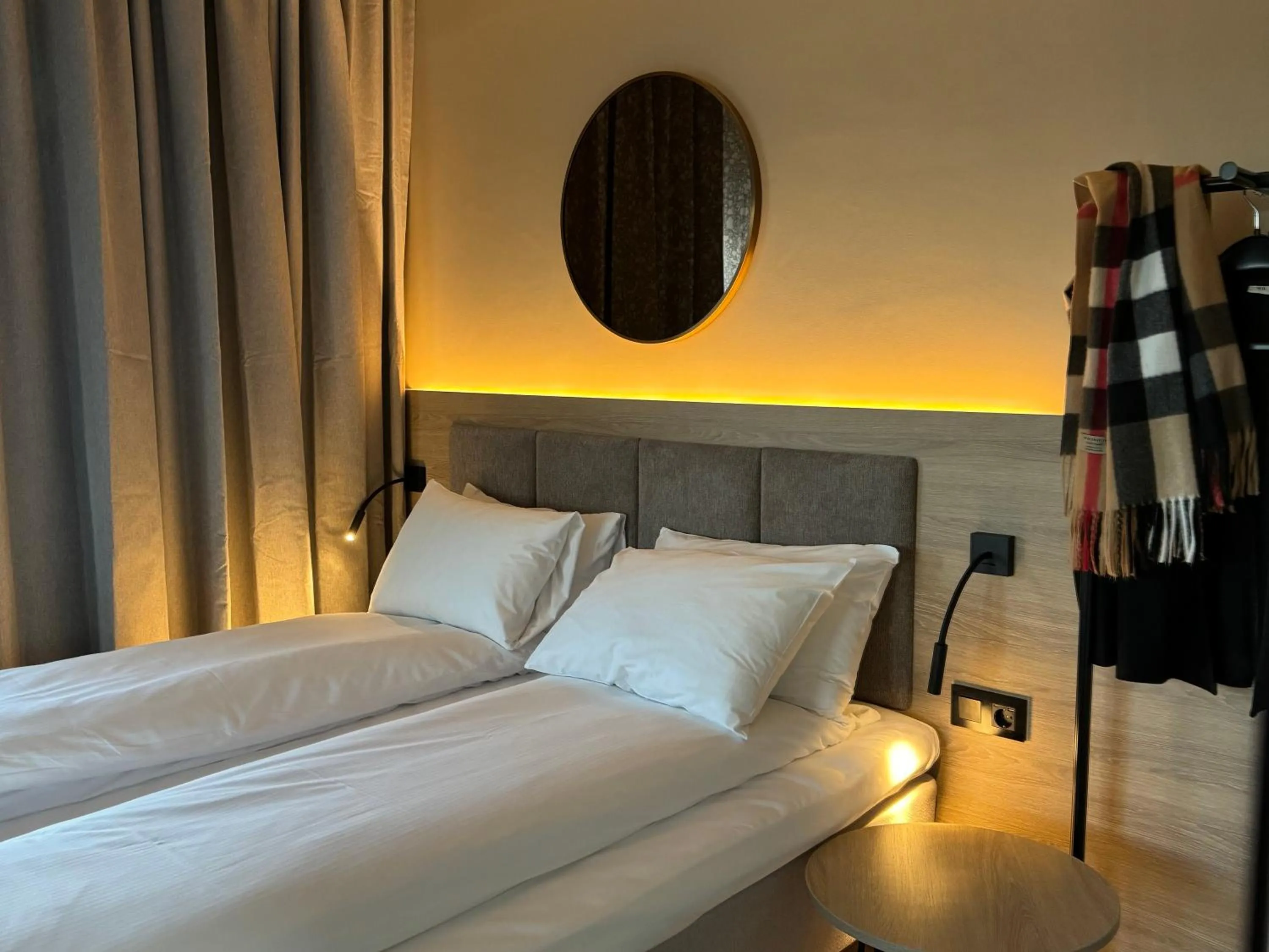 Bed in Notodden Hotel