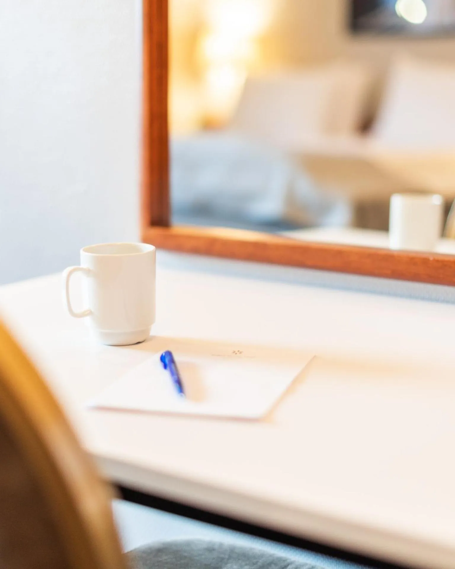 hair dresser, Bed in Frøken Skjolds Hotel Lyngengården