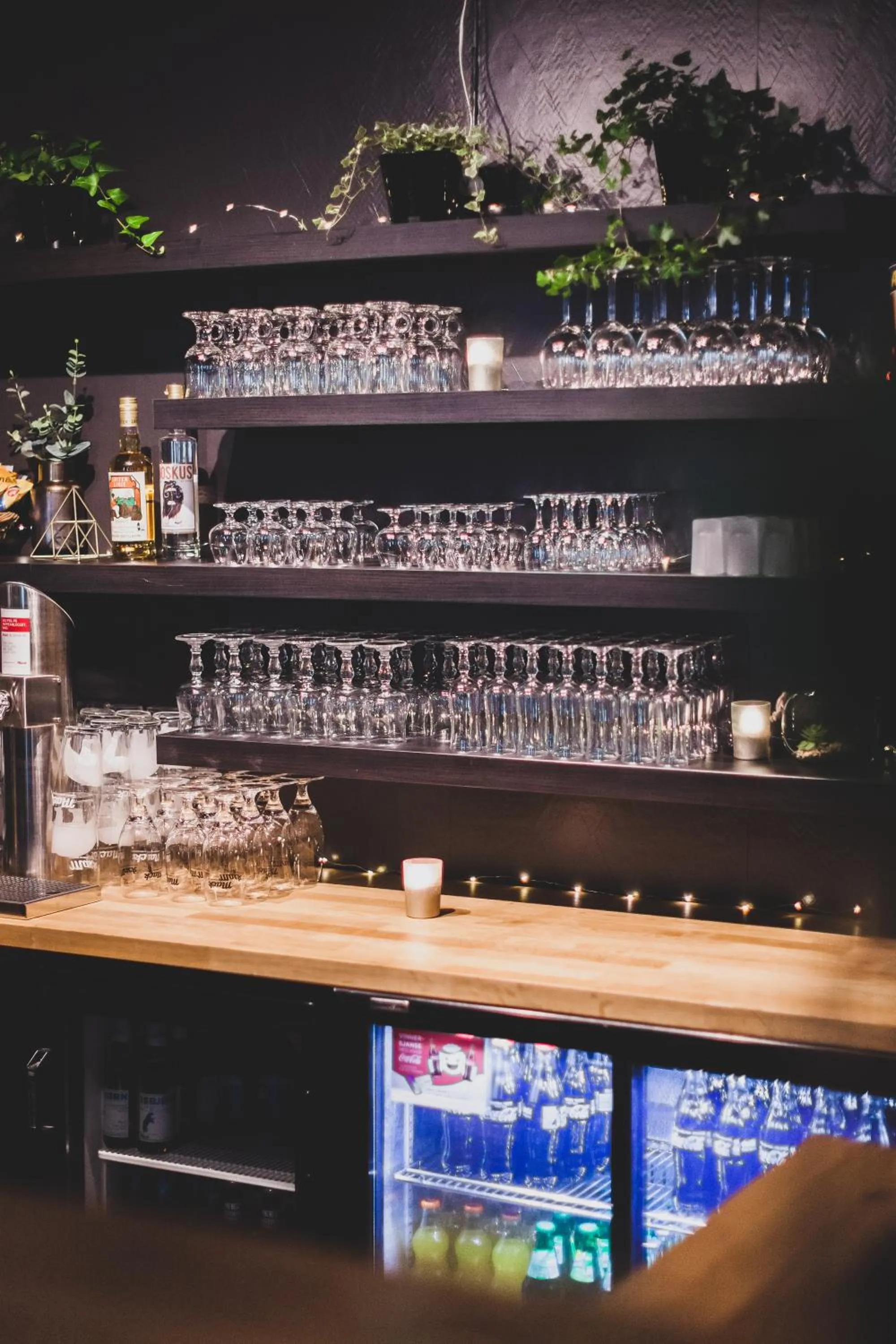 Lounge or bar in Frøken Skjolds Hotel Lyngengården