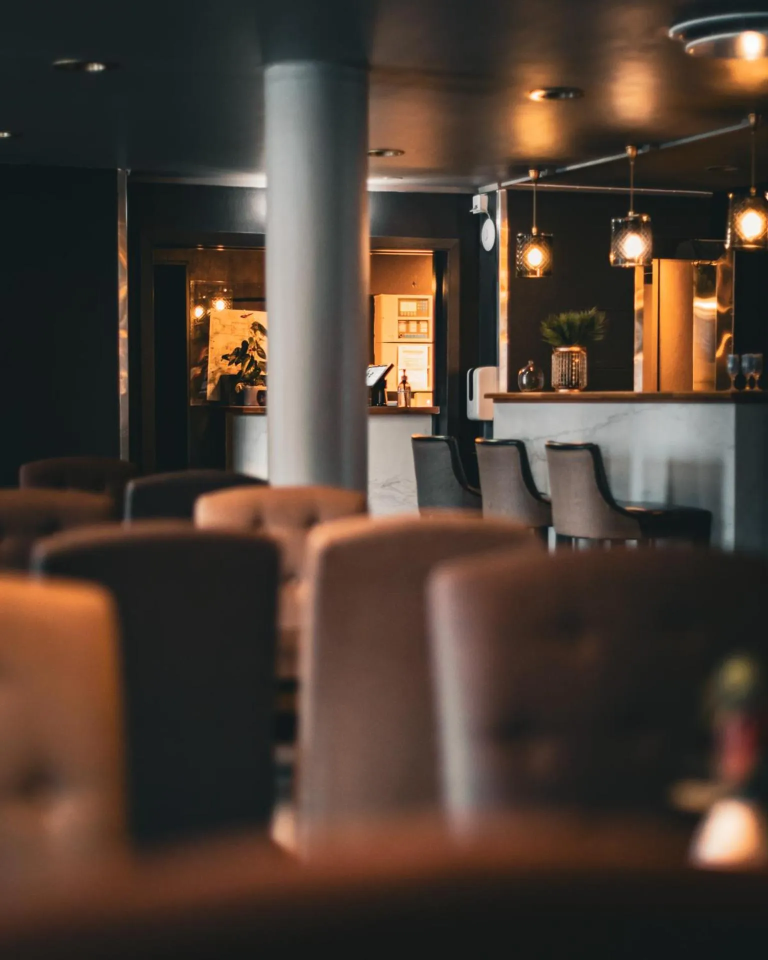 Seating area in Frøken Skjolds Hotel Lyngengården