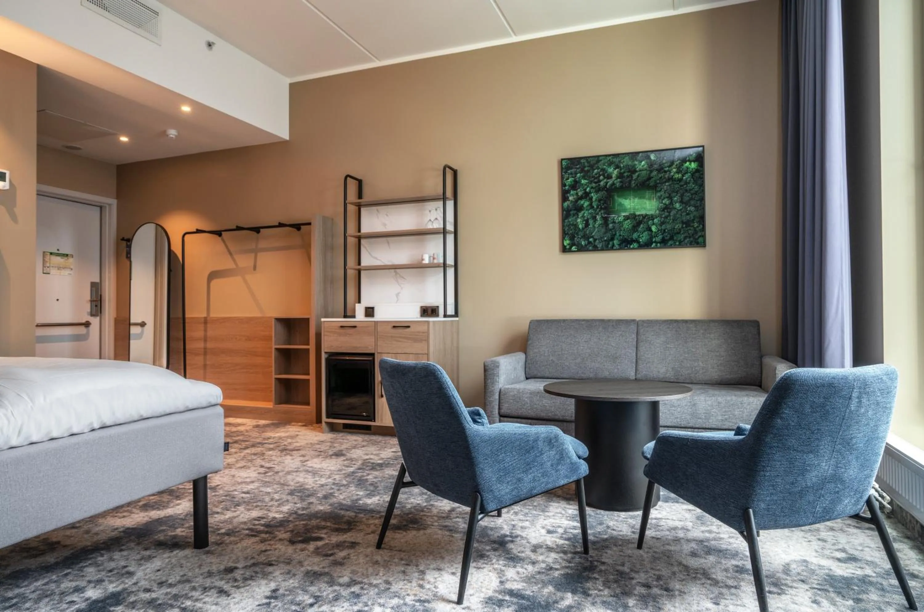 Seating area in Thon Partner Hotel Ullevaal Stadion