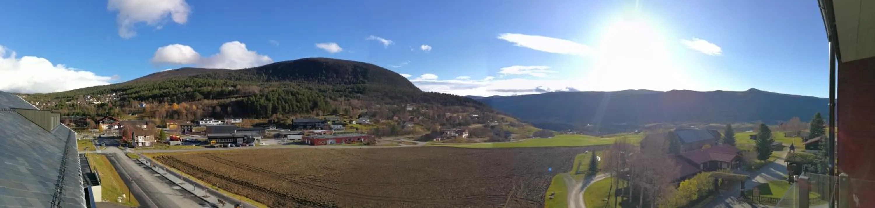 City view in Dombås Hotel