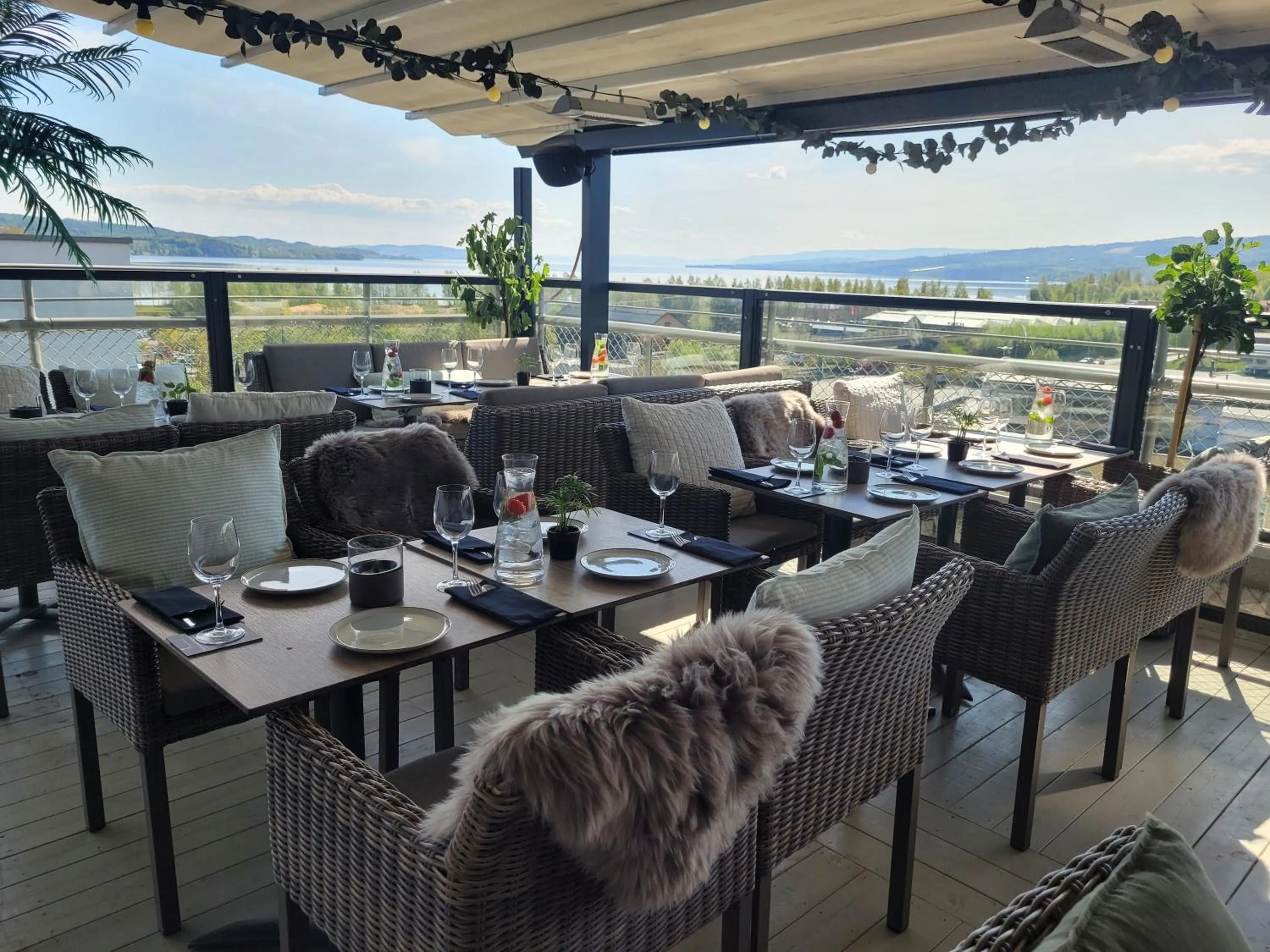 Restaurant/places to eat in Quality Hotel Strand Gjøvik