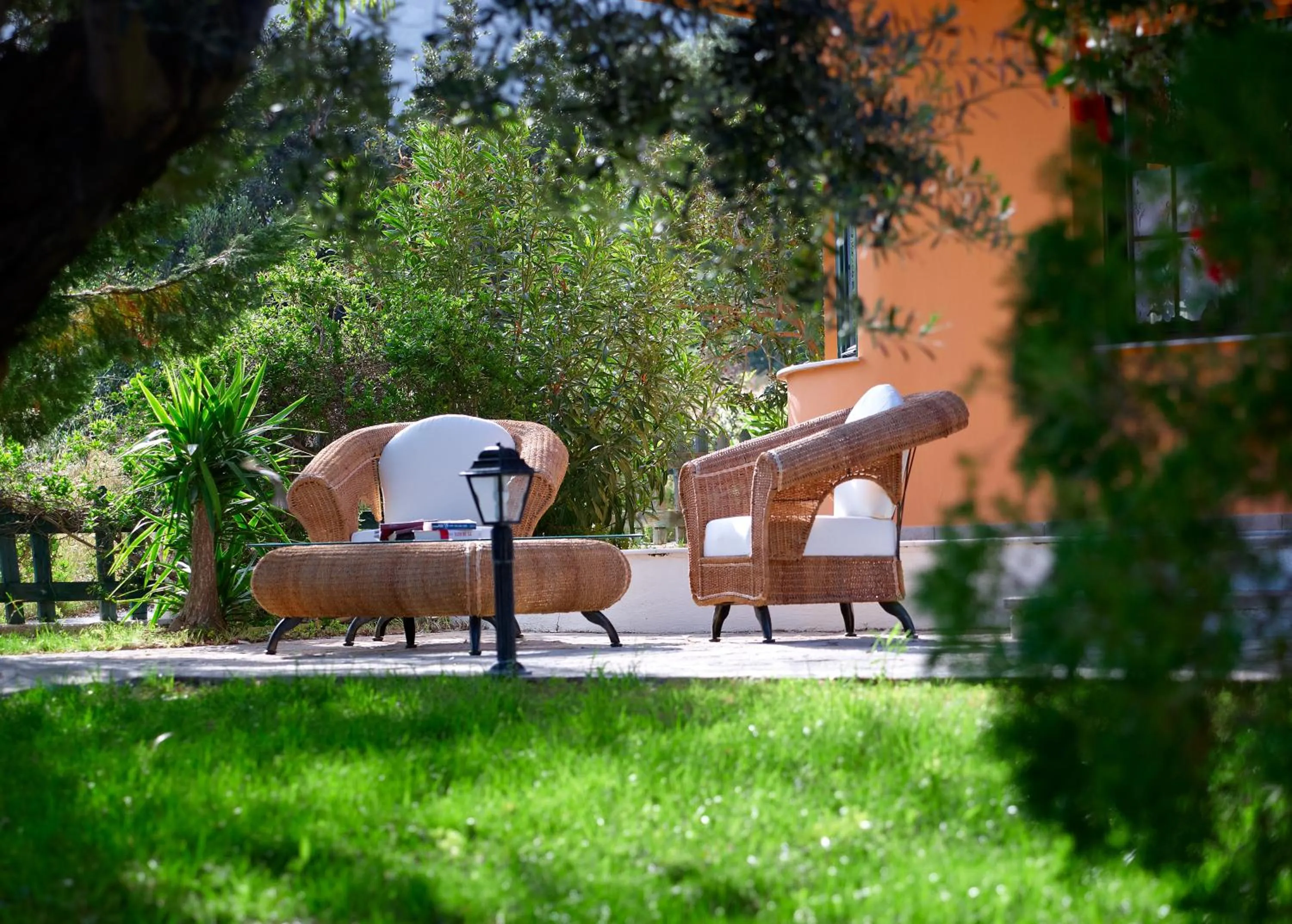 Patio in Hotel Ledra