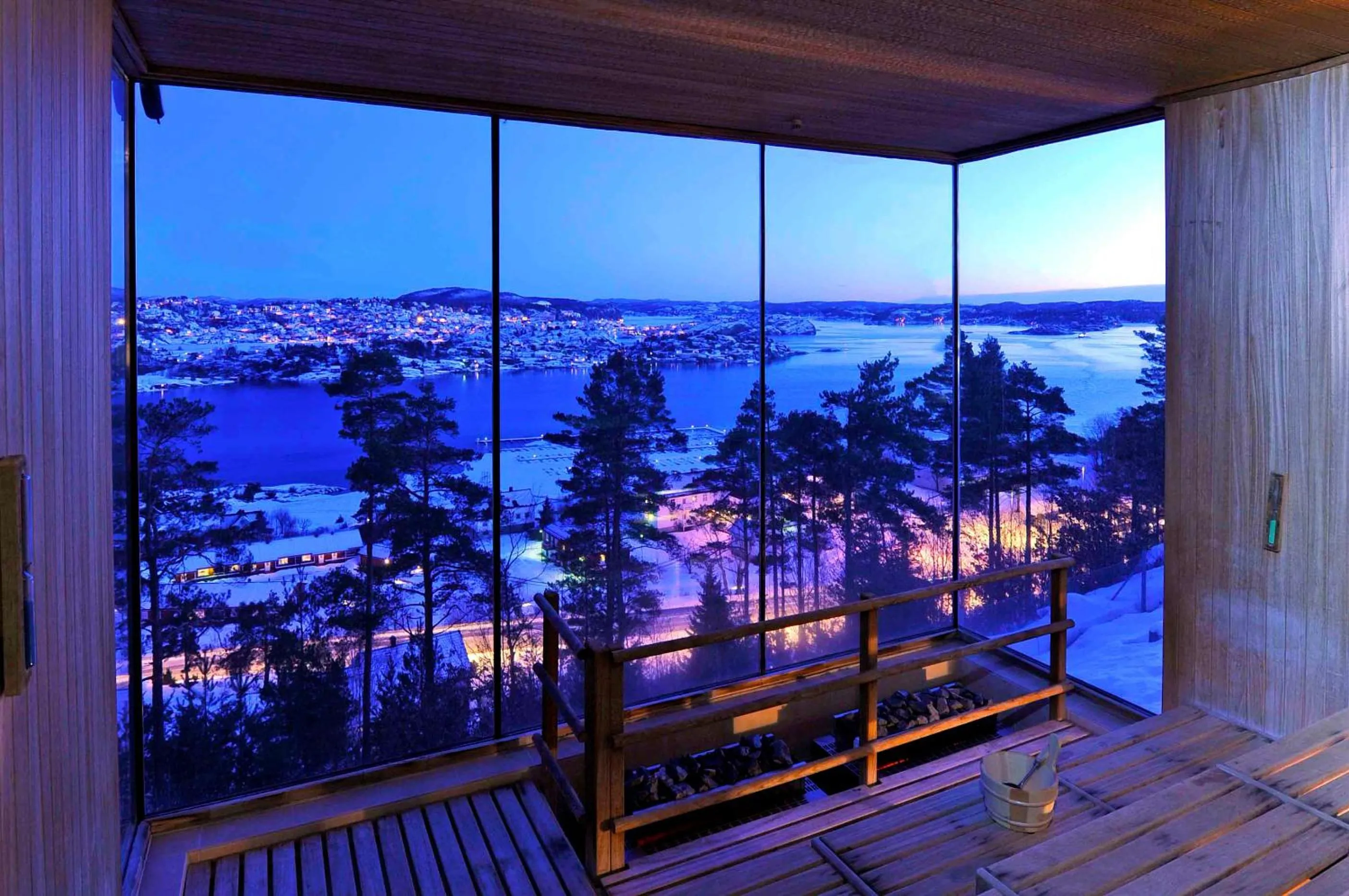 Sauna in Kragerø Resort