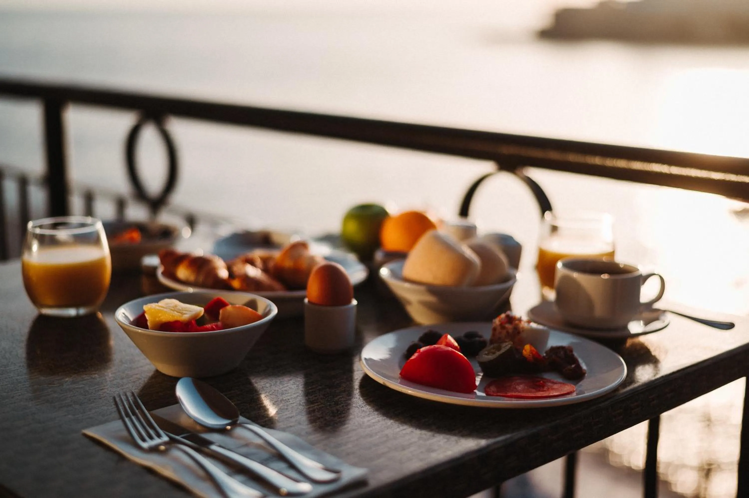 Breakfast in Marina Hotel Corinthia Beach Resort Malta