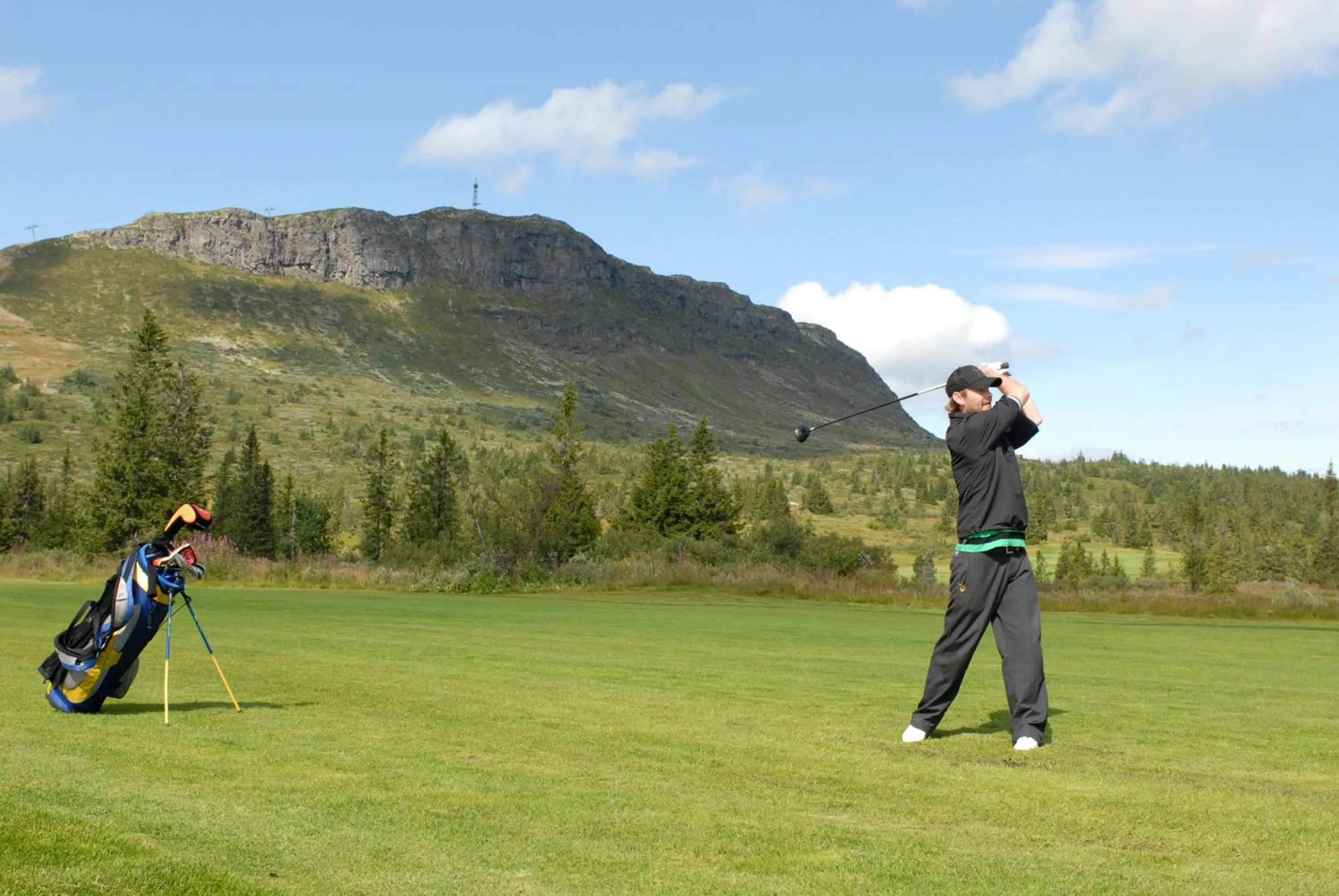 Golfcourse in Thon Hotel Skeikampen