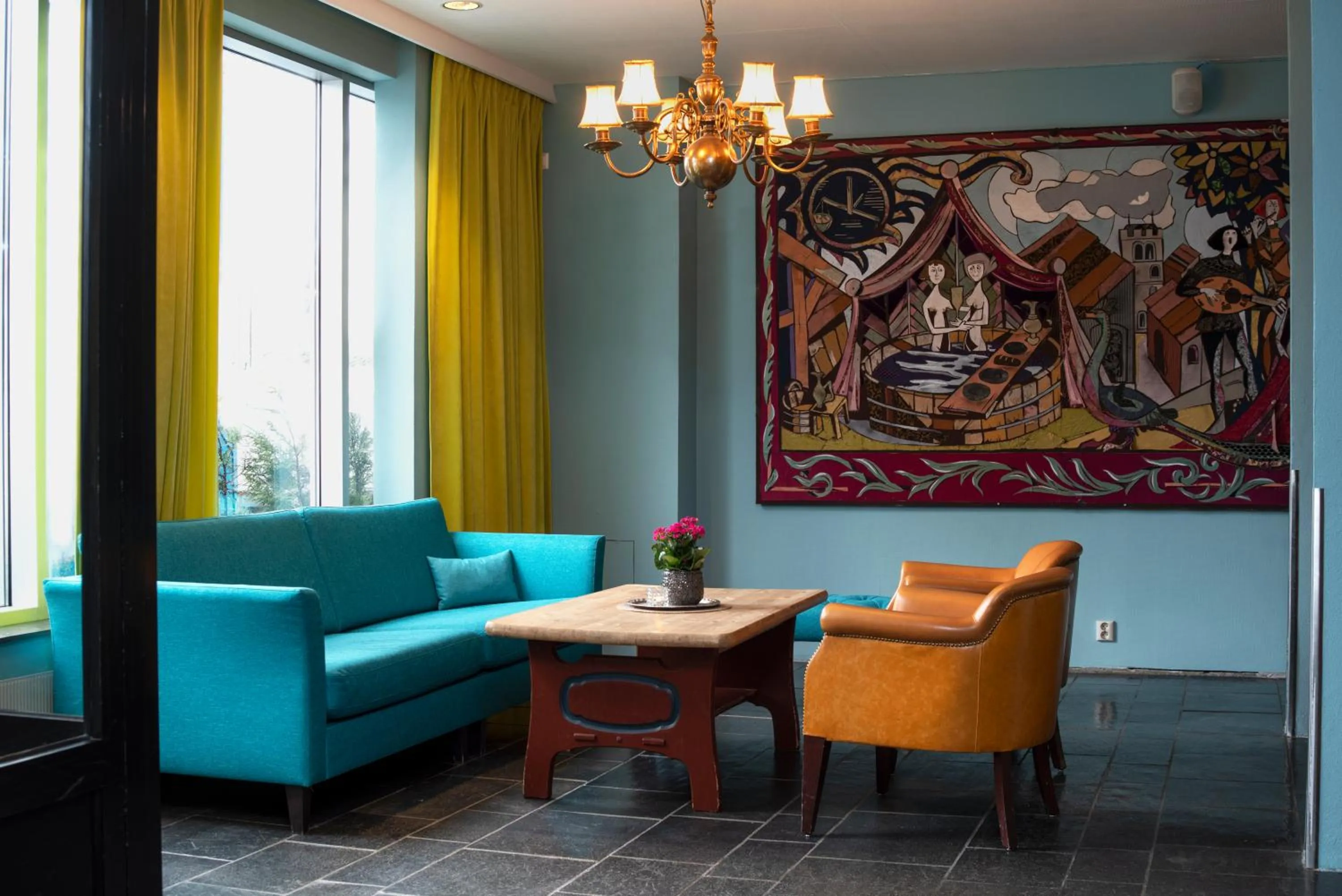 Lobby or reception in Thon Hotel Skeikampen