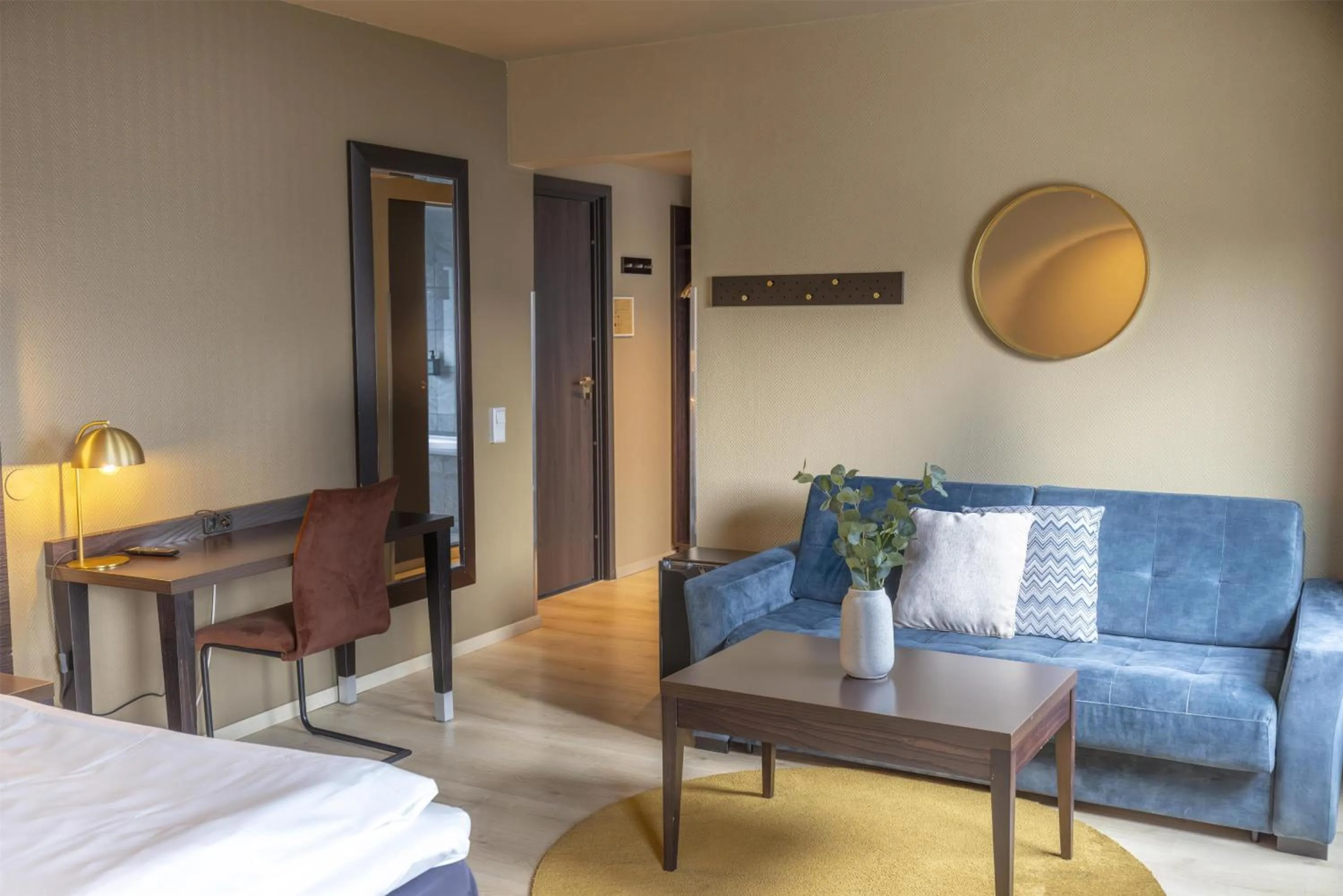 Bedroom, Bed in Scandic Victoria Florø