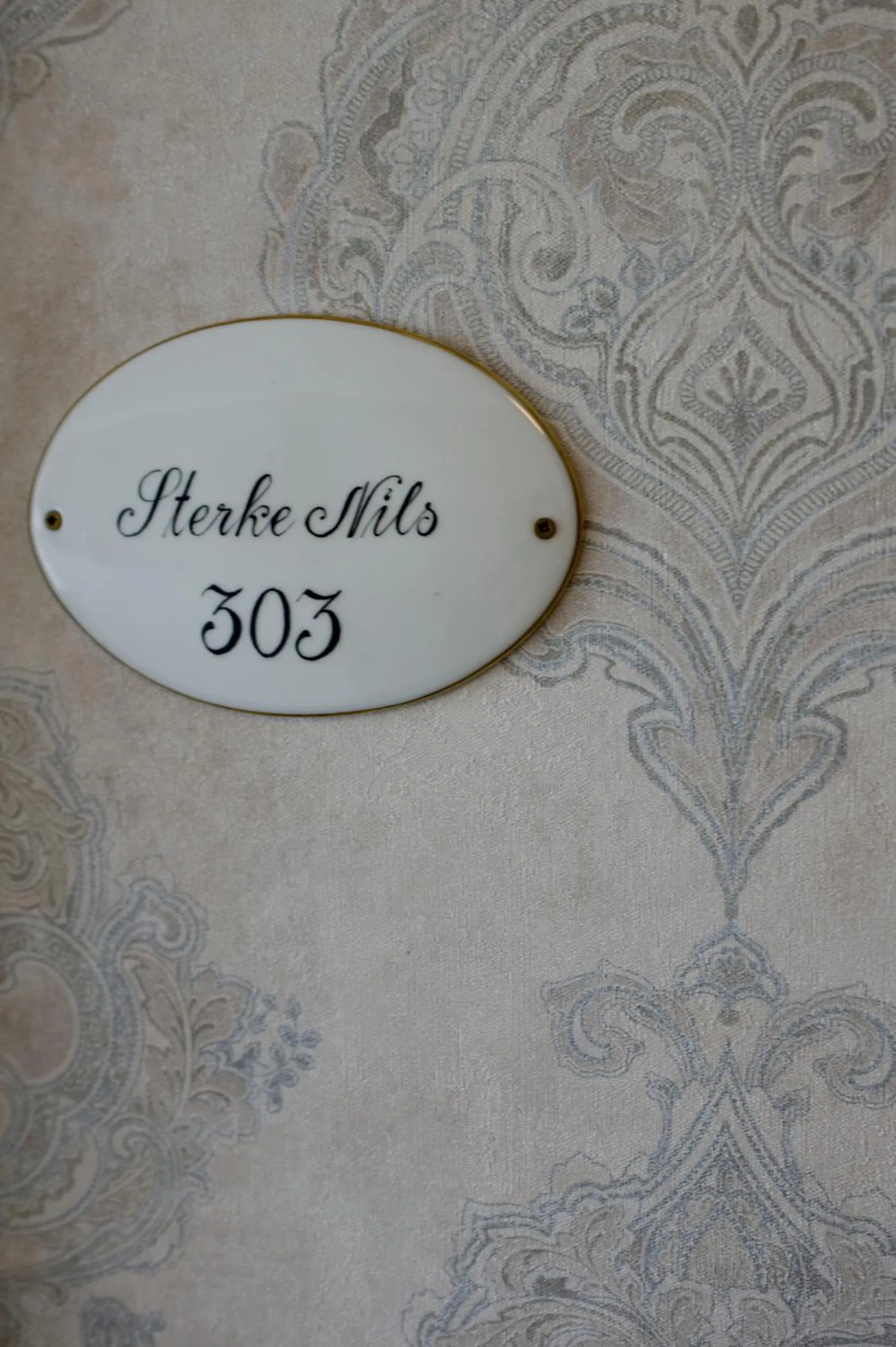 Decorative detail in Seljord Hotel - Unike Hoteller