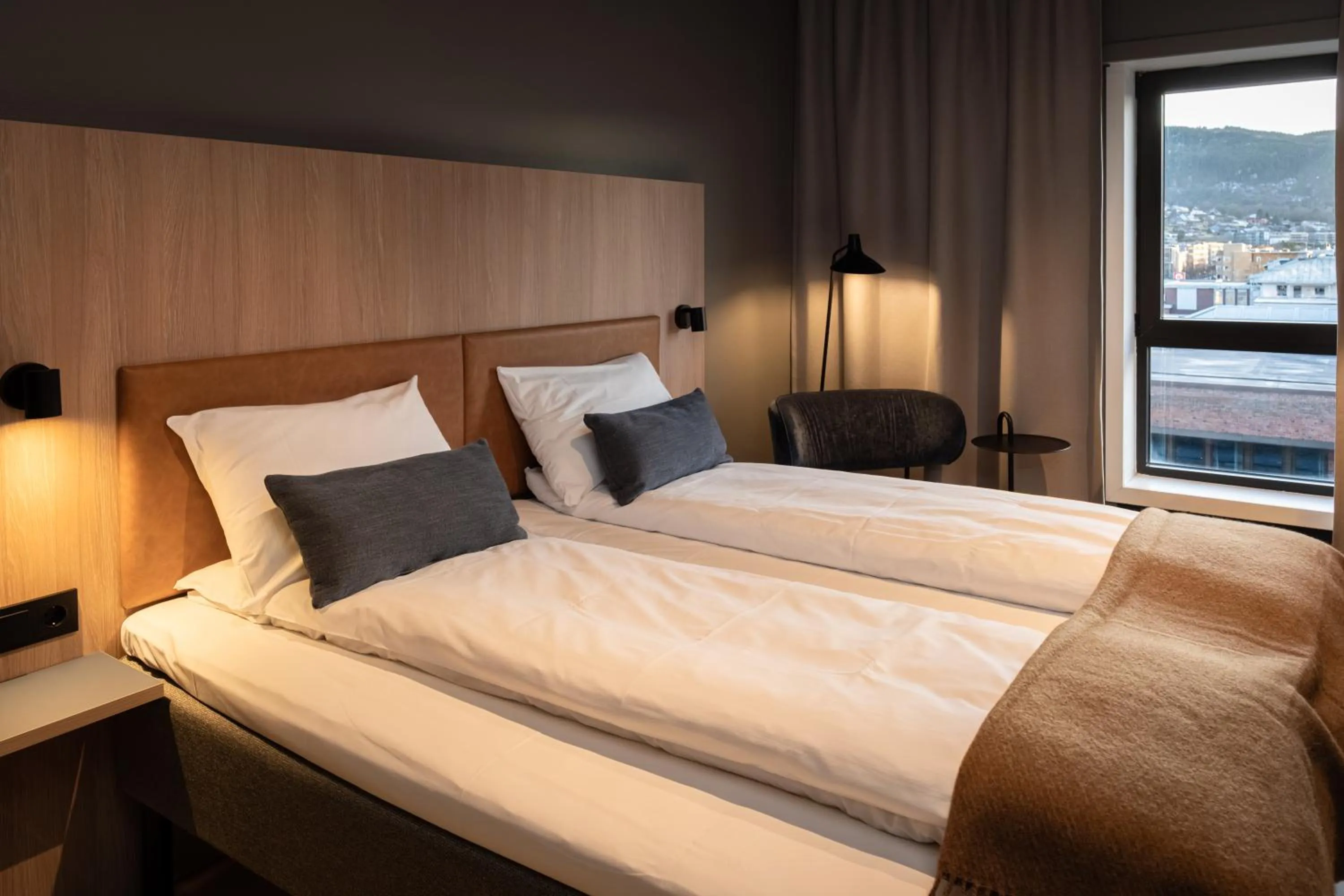 Bed in Quality Hotel Grand Steinkjer