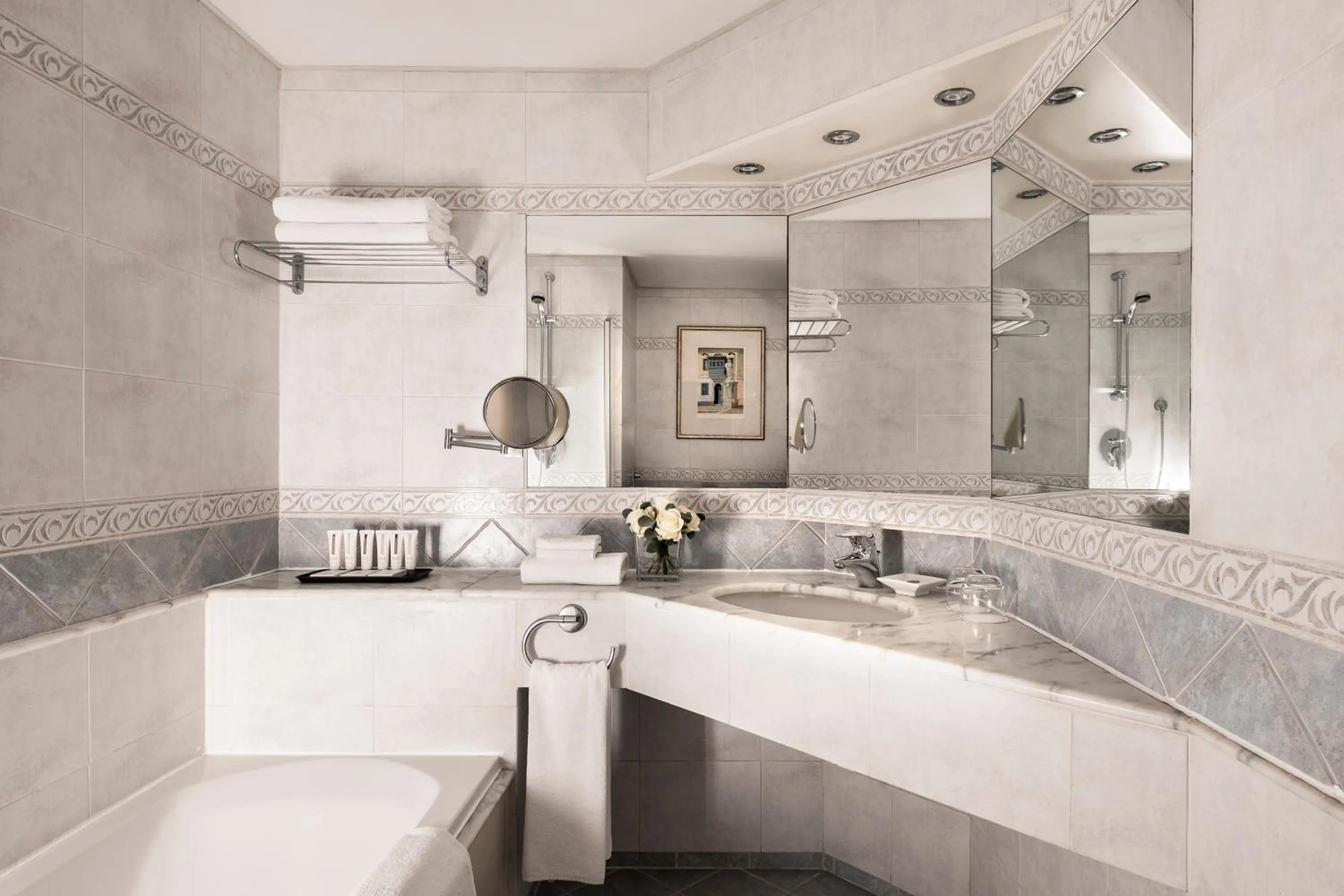 Bathroom in Corinthia St George's Bay