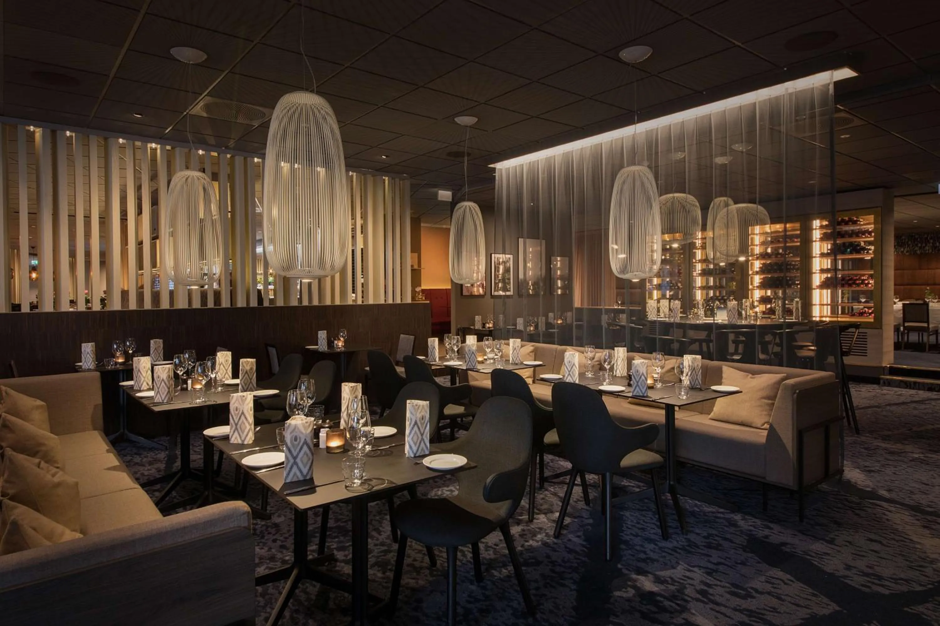 Restaurant/places to eat in Scandic Ambassadeur Drammen