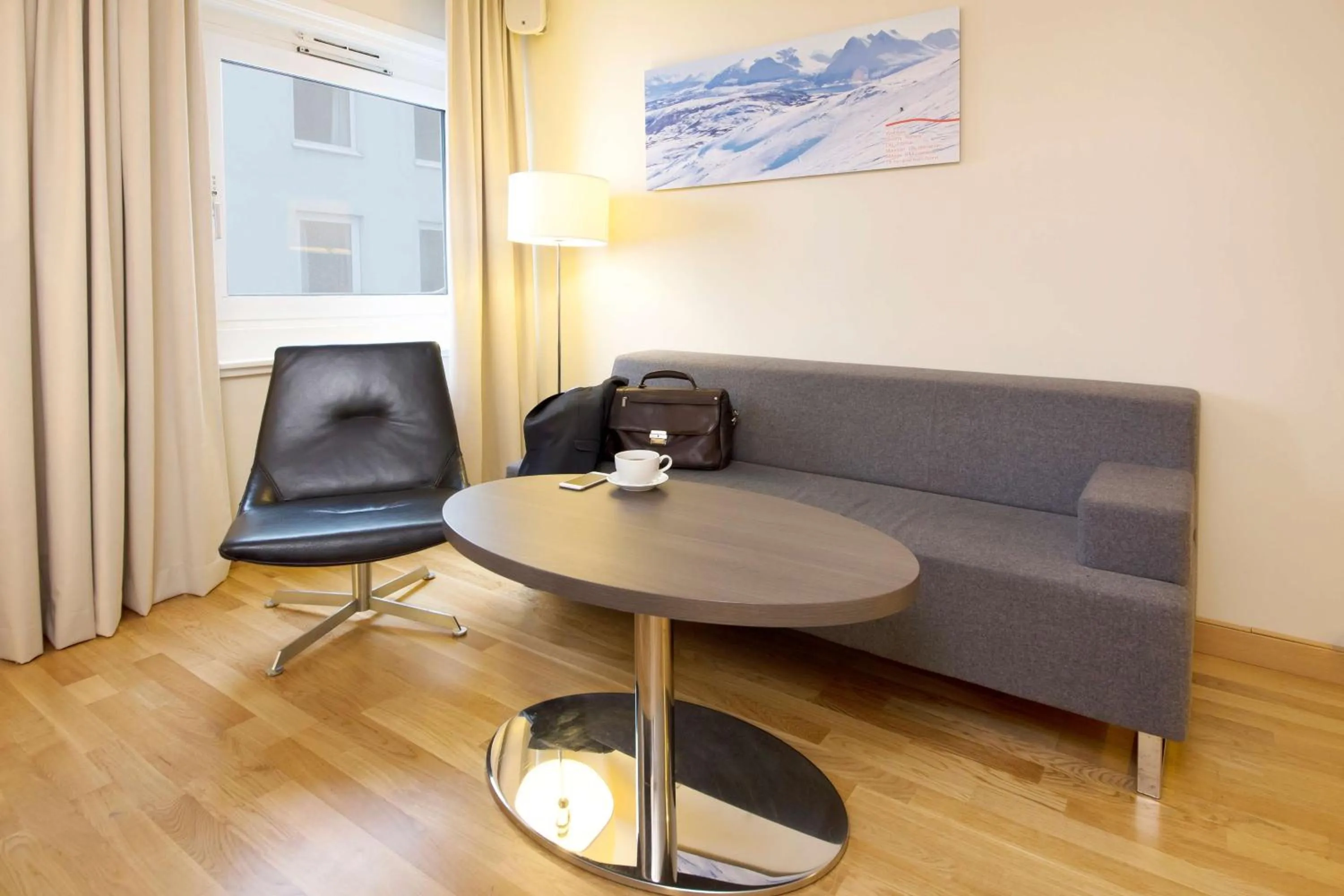 Bedroom in Scandic Grand Tromsø