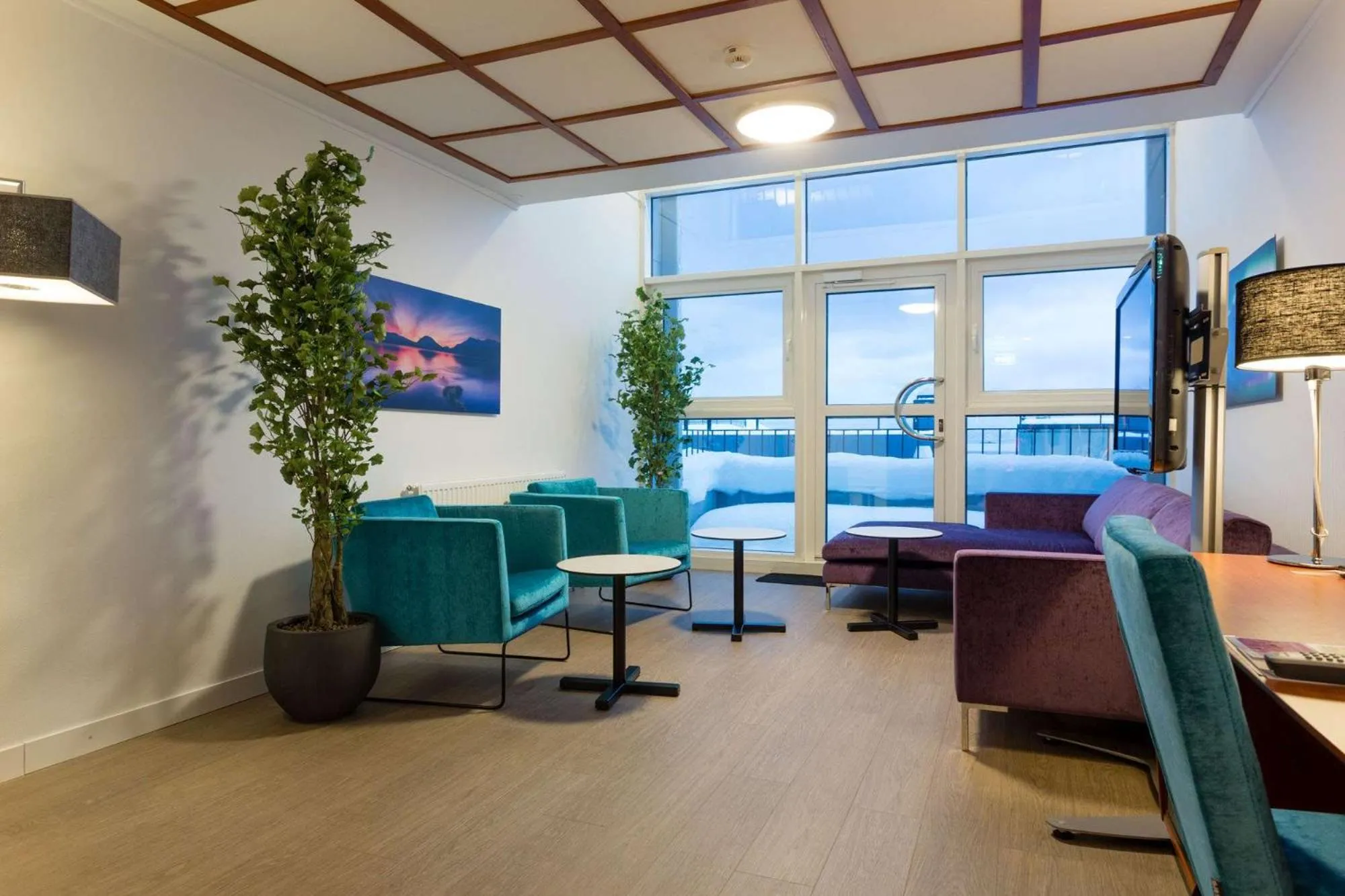 Bedroom in Scandic Harstad