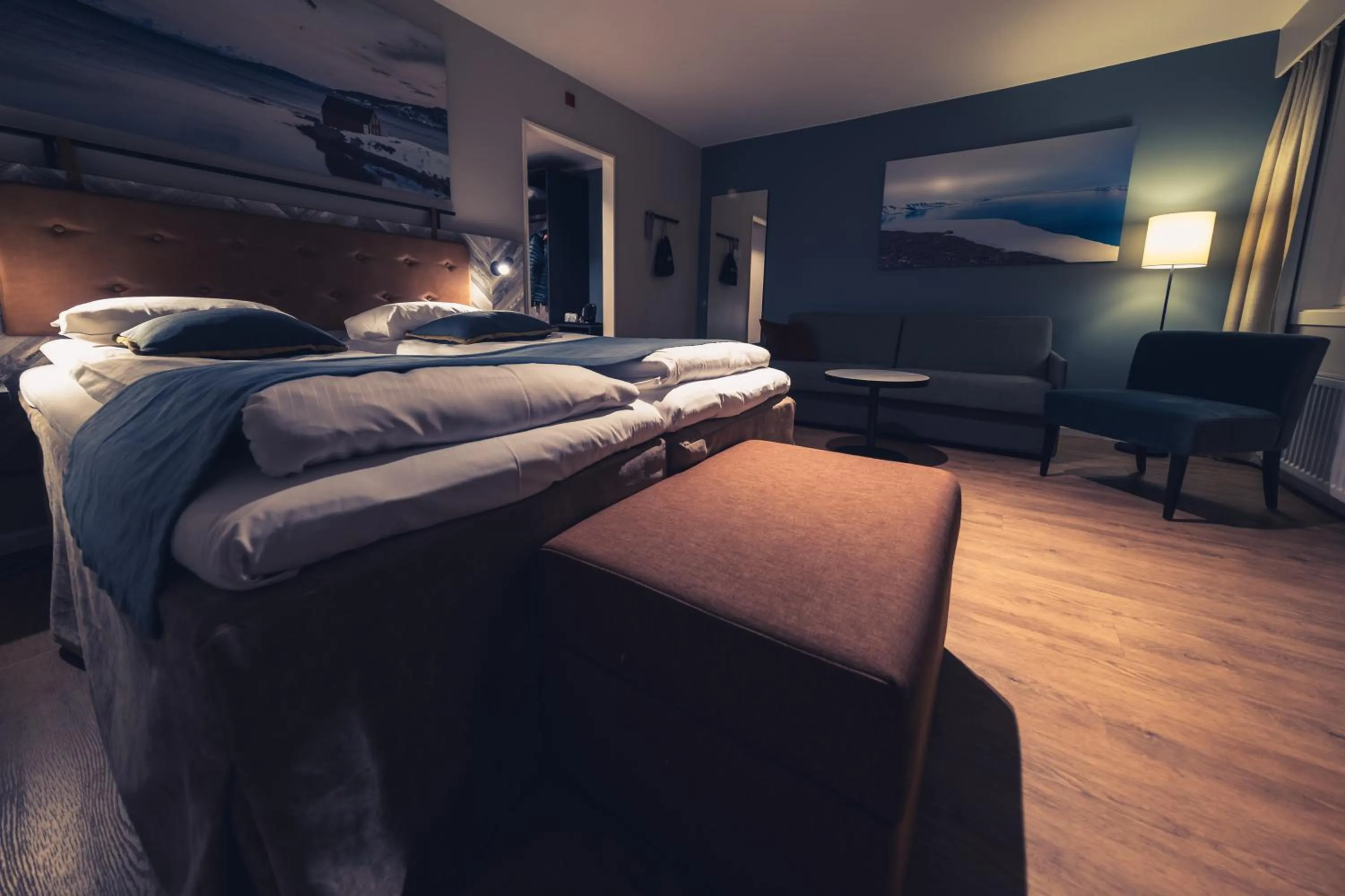 Bed in Scandic Harstad