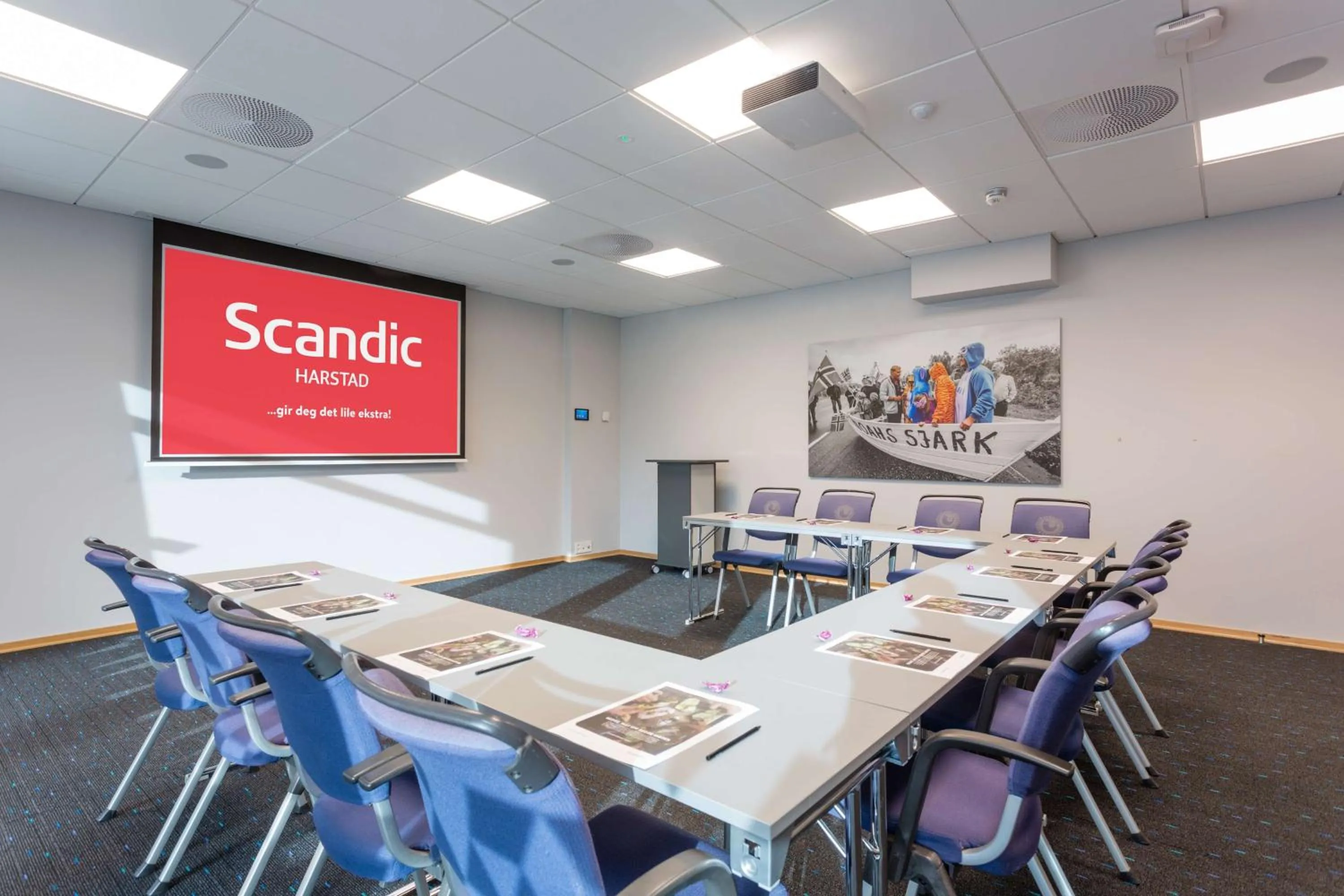 Meeting/conference room in Scandic Harstad