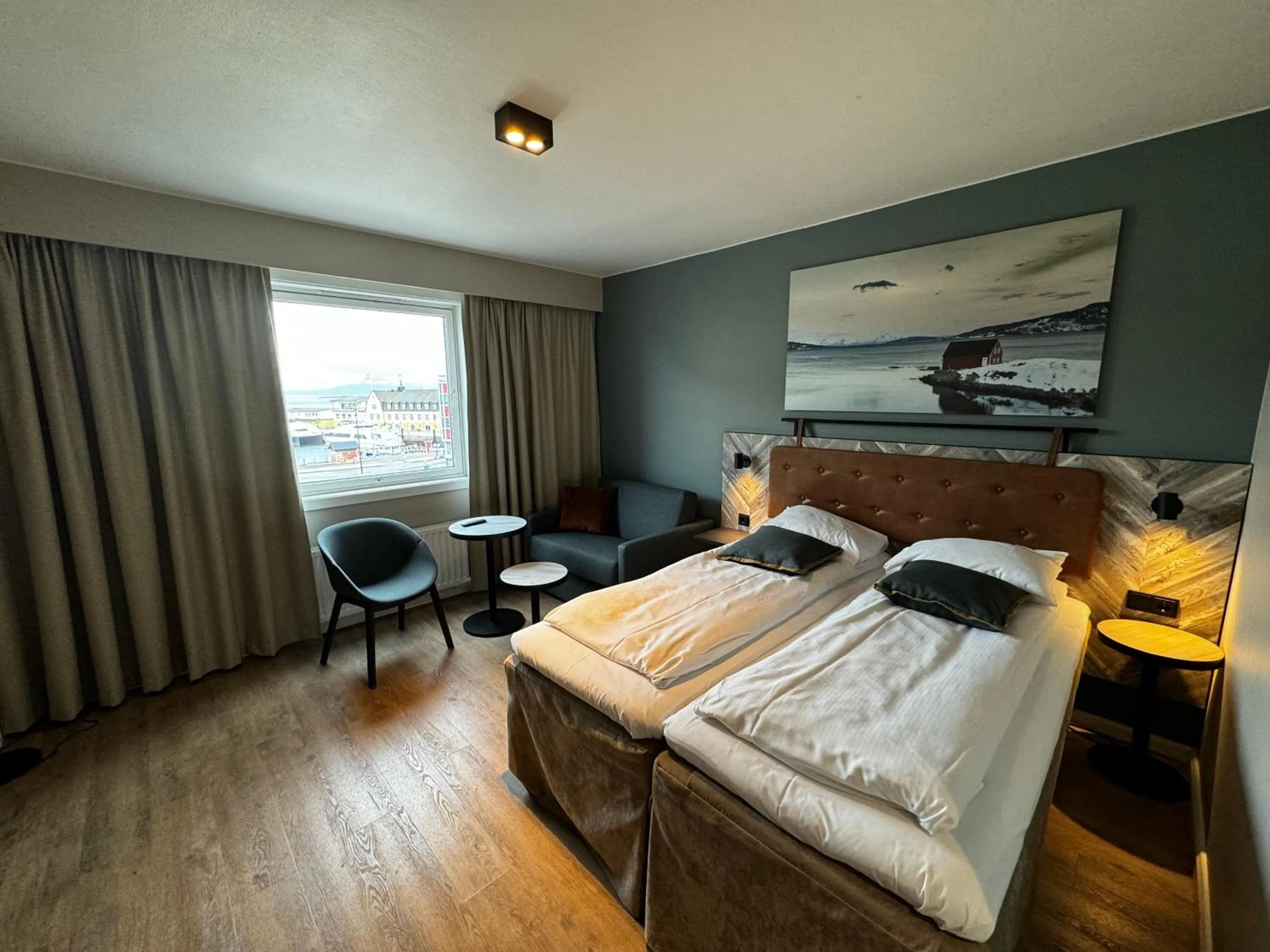 Bed in Scandic Harstad