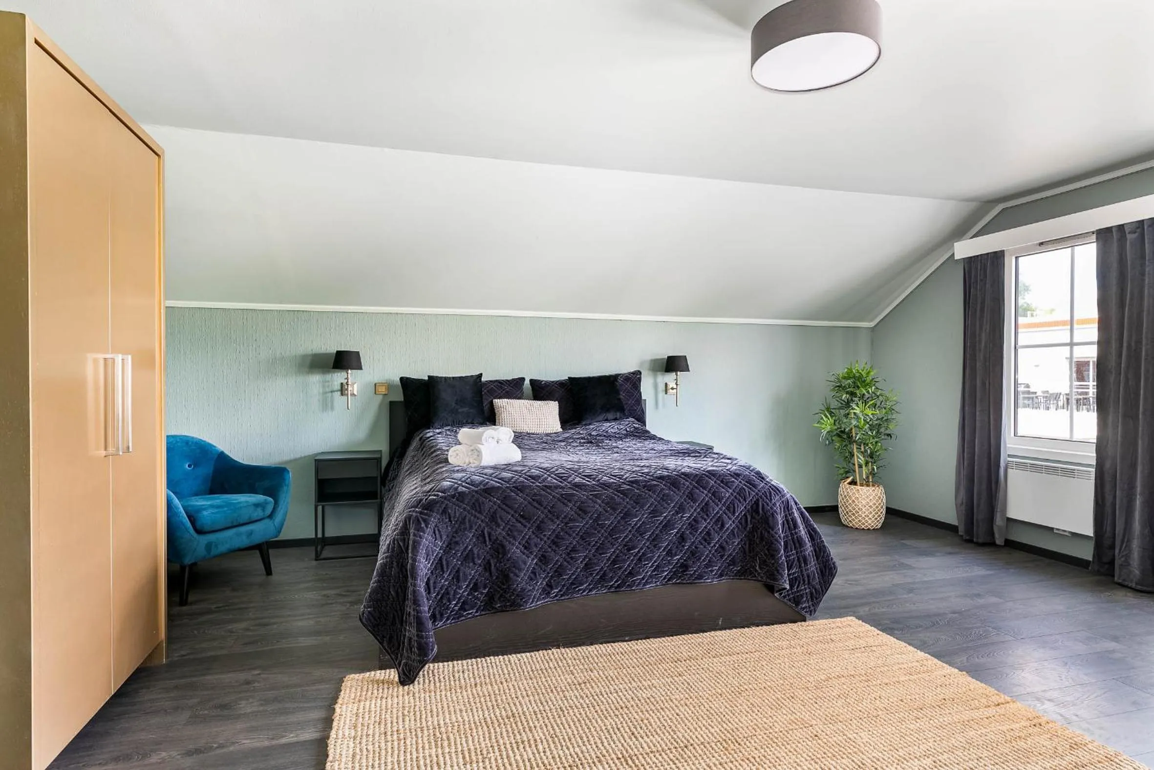 Bed in Storebaug Hotell & Kro