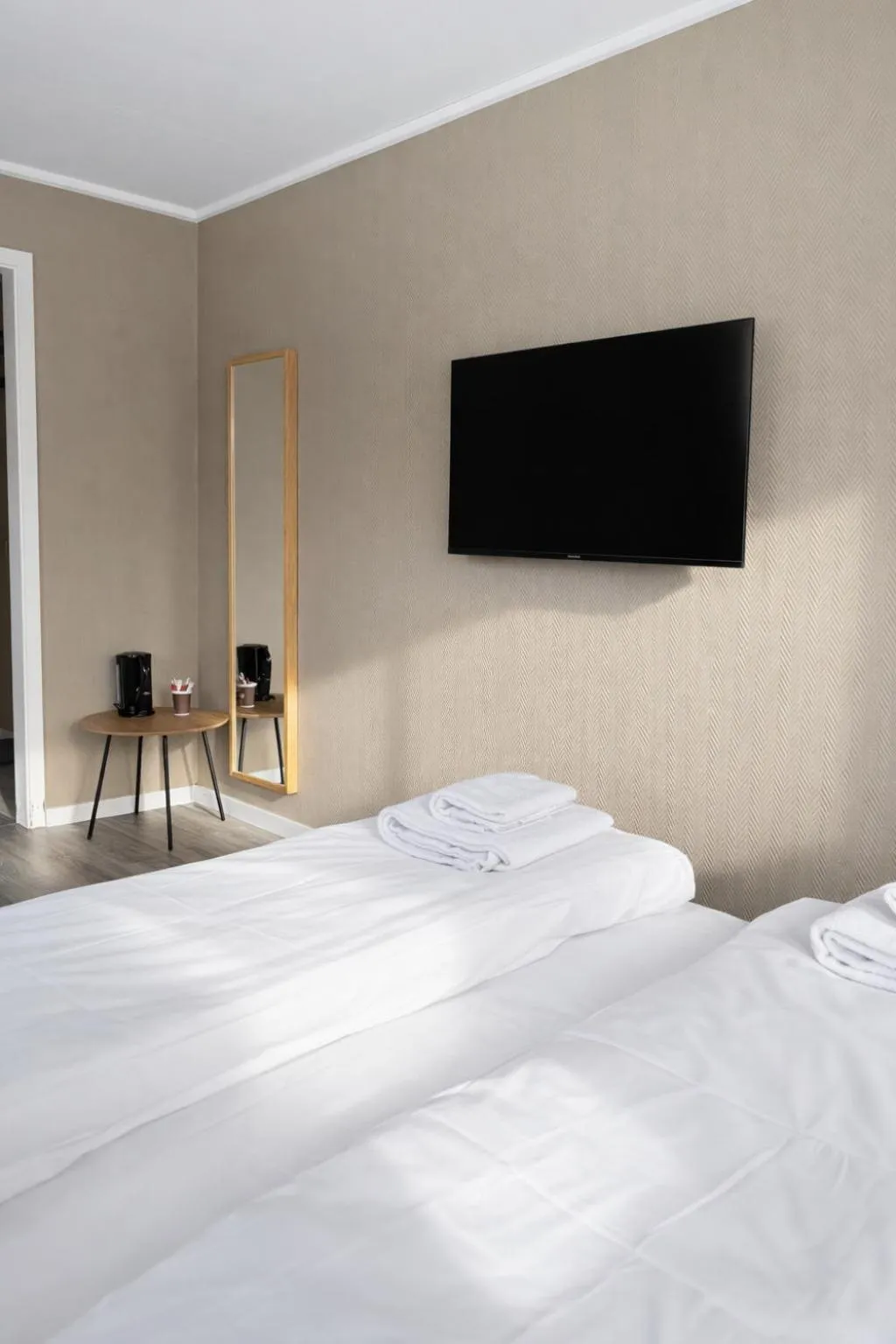 Bed in Storebaug Hotell & Kro