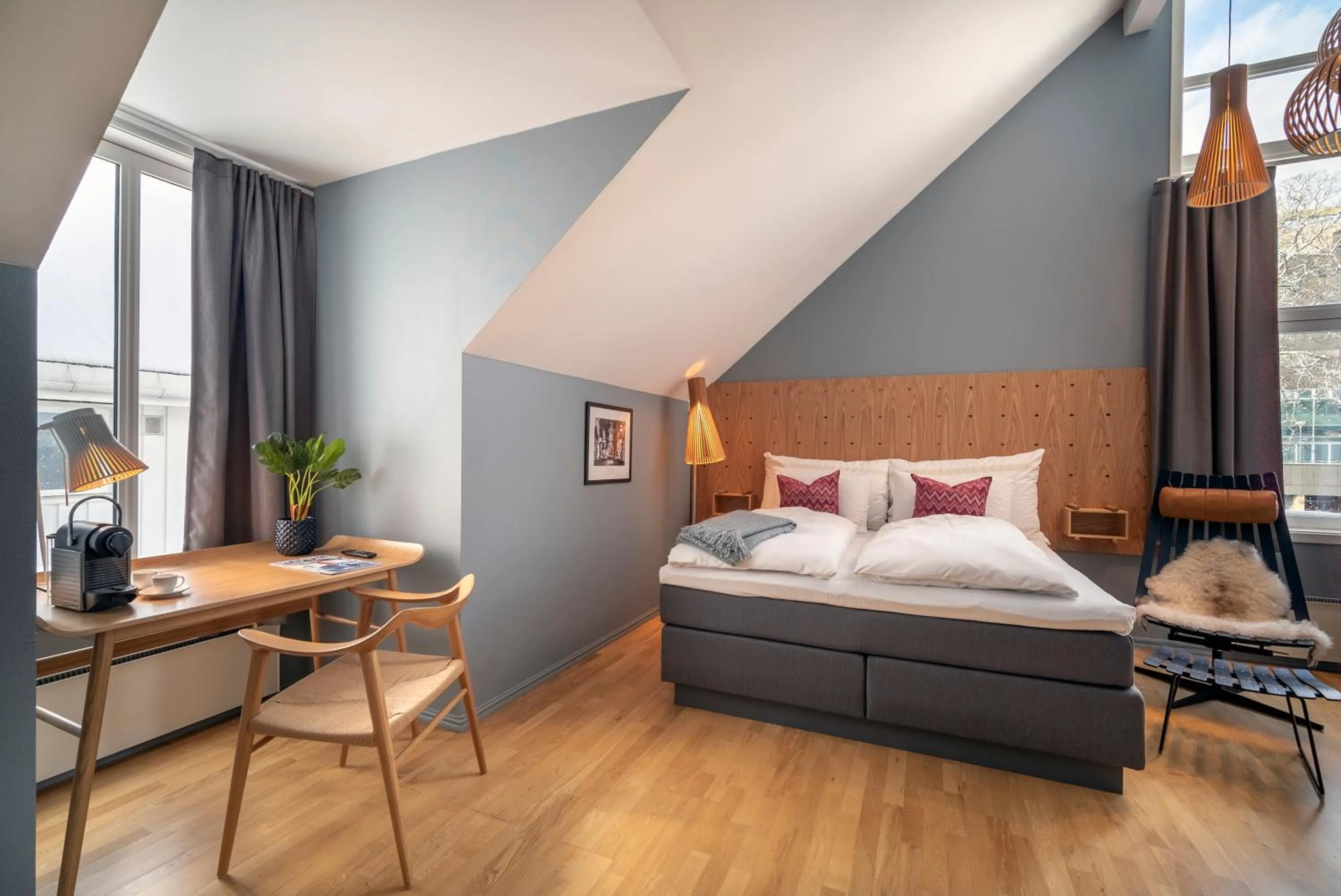 Bed in Molde Fjordhotell - by Classic Norway Hotels