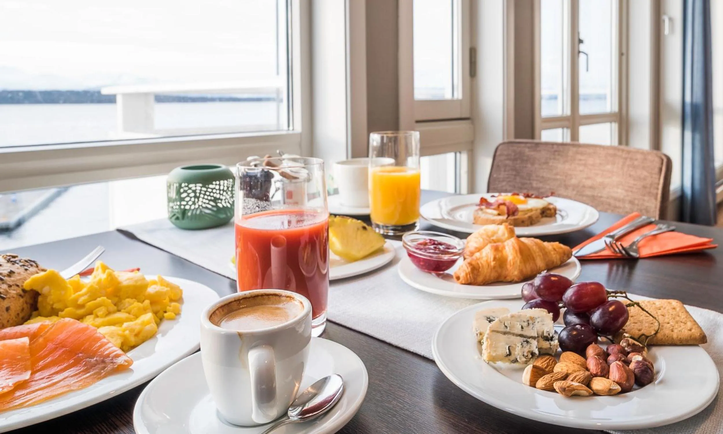 Breakfast in Molde Fjordhotell - by Classic Norway Hotels