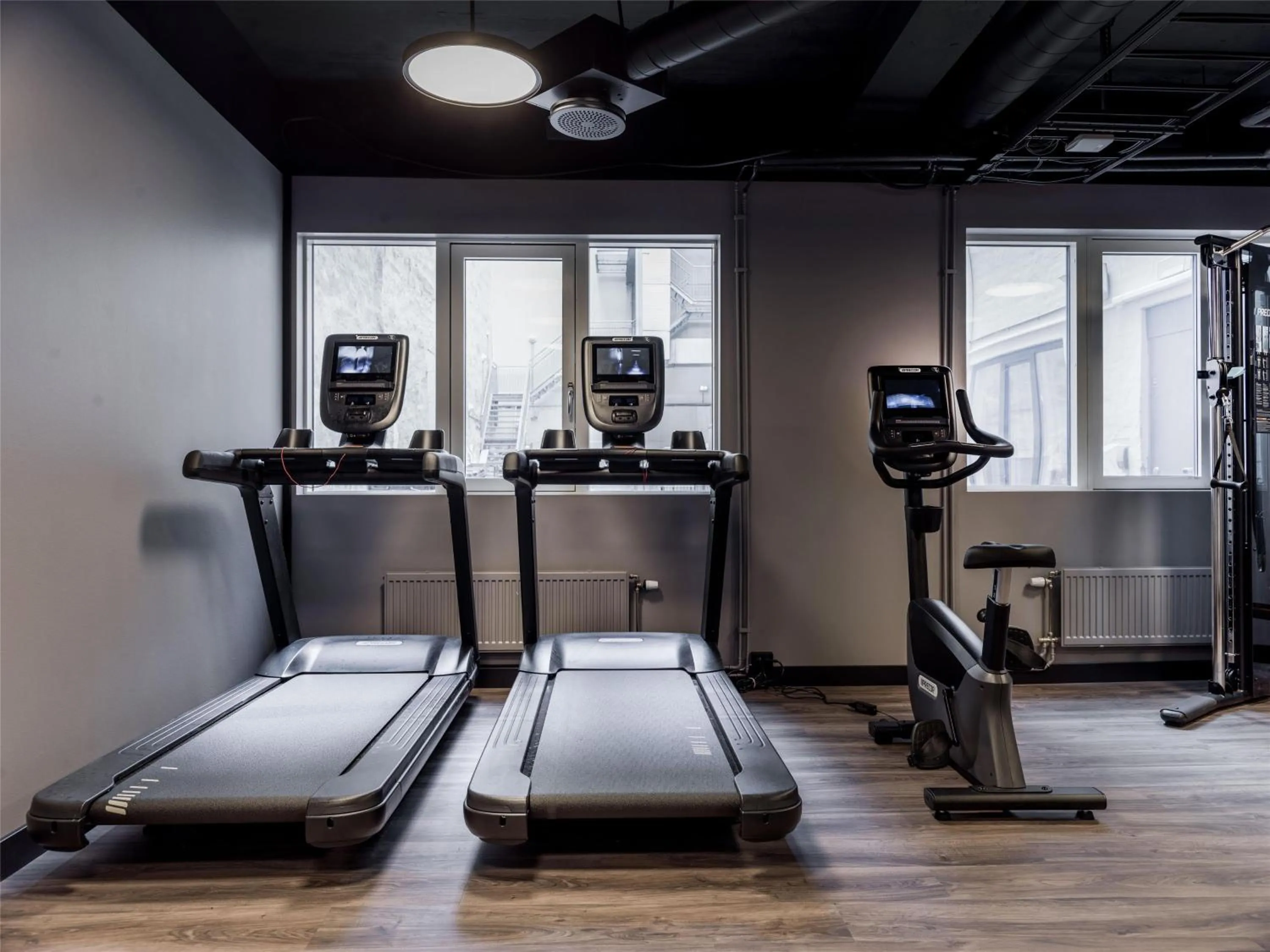Fitness centre/facilities in Radisson RED Oslo City Centre, A Verified Net Zero Hotel