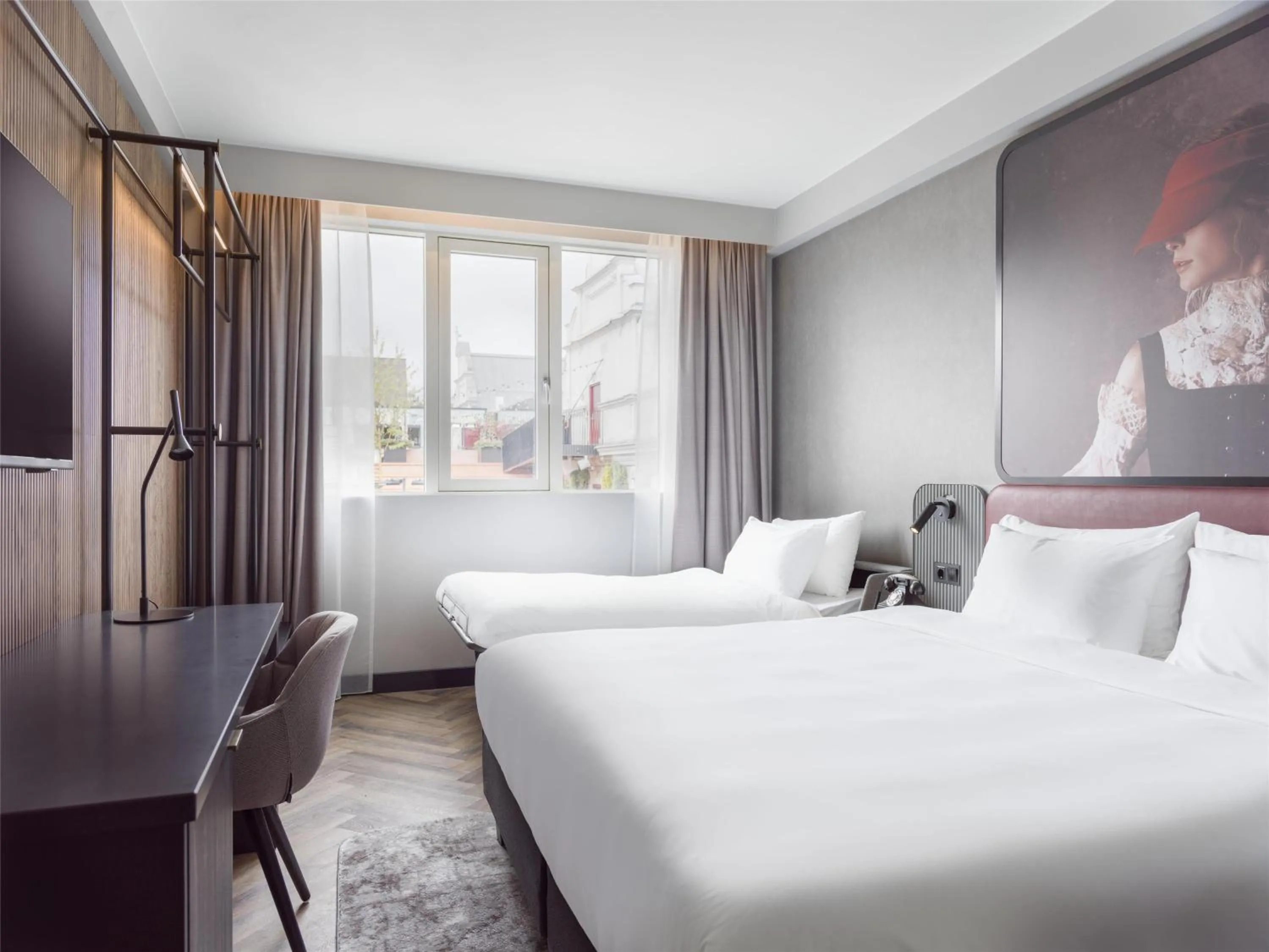 Bedroom, Bed in Radisson RED Oslo City Centre, A Verified Net Zero Hotel