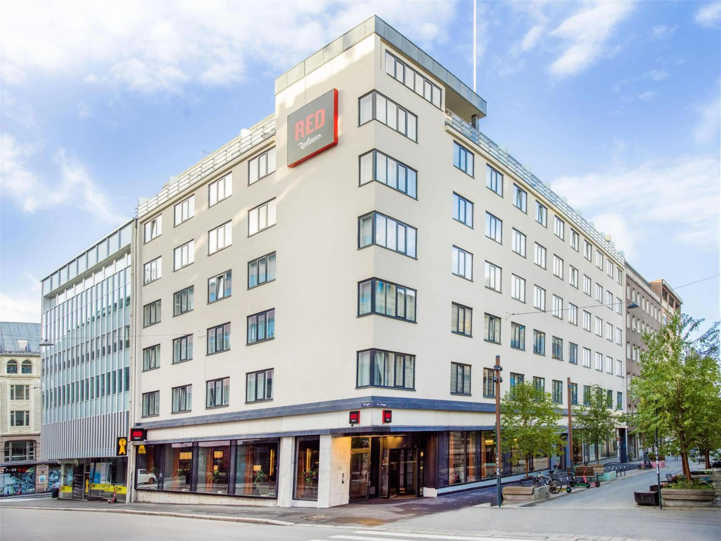Property building in Radisson RED Oslo City Centre, A Verified Net Zero Hotel