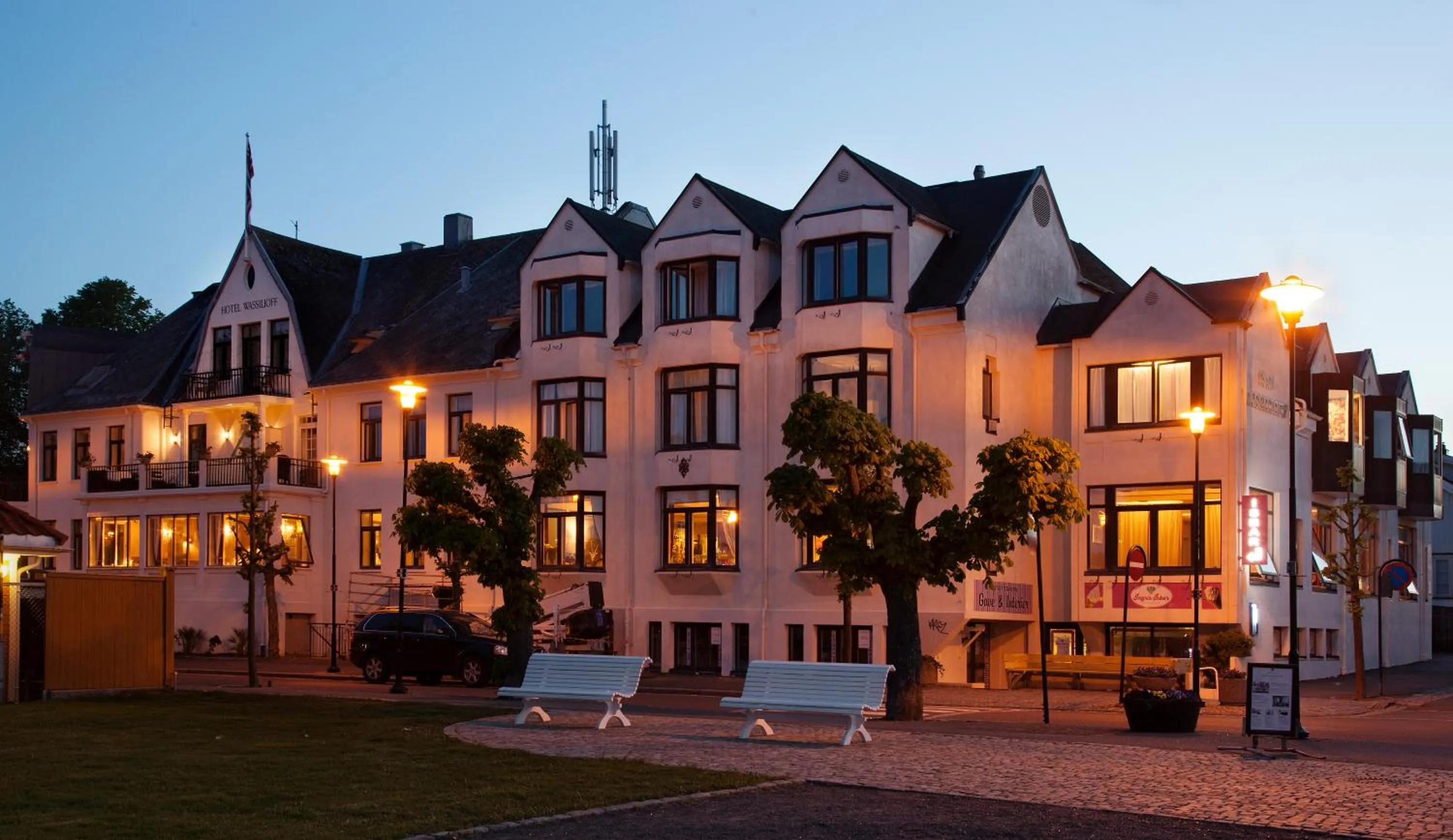 Property building in Hotel Wassilioff - Unike Hoteller