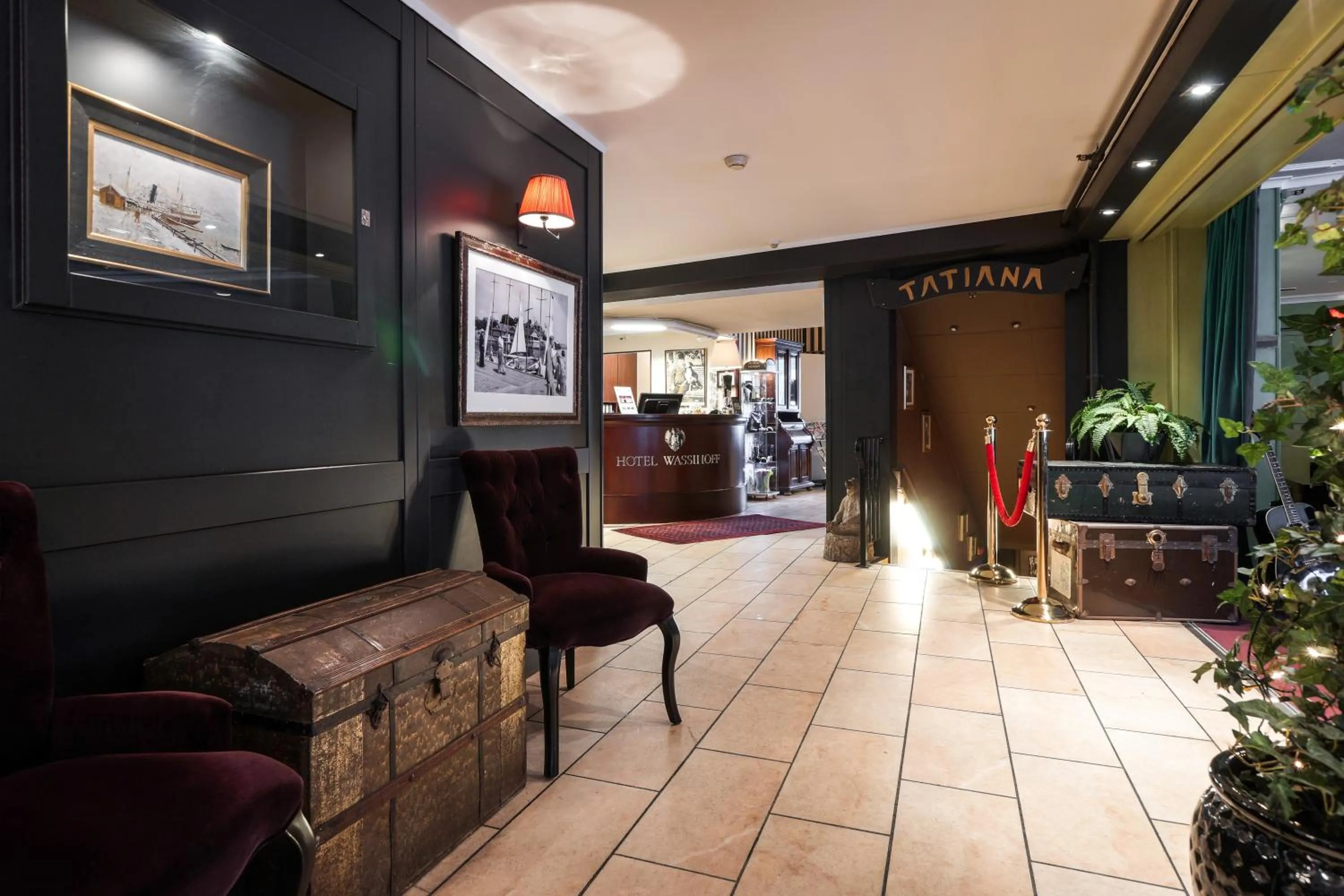 Lobby or reception in Hotel Wassilioff - Unike Hoteller