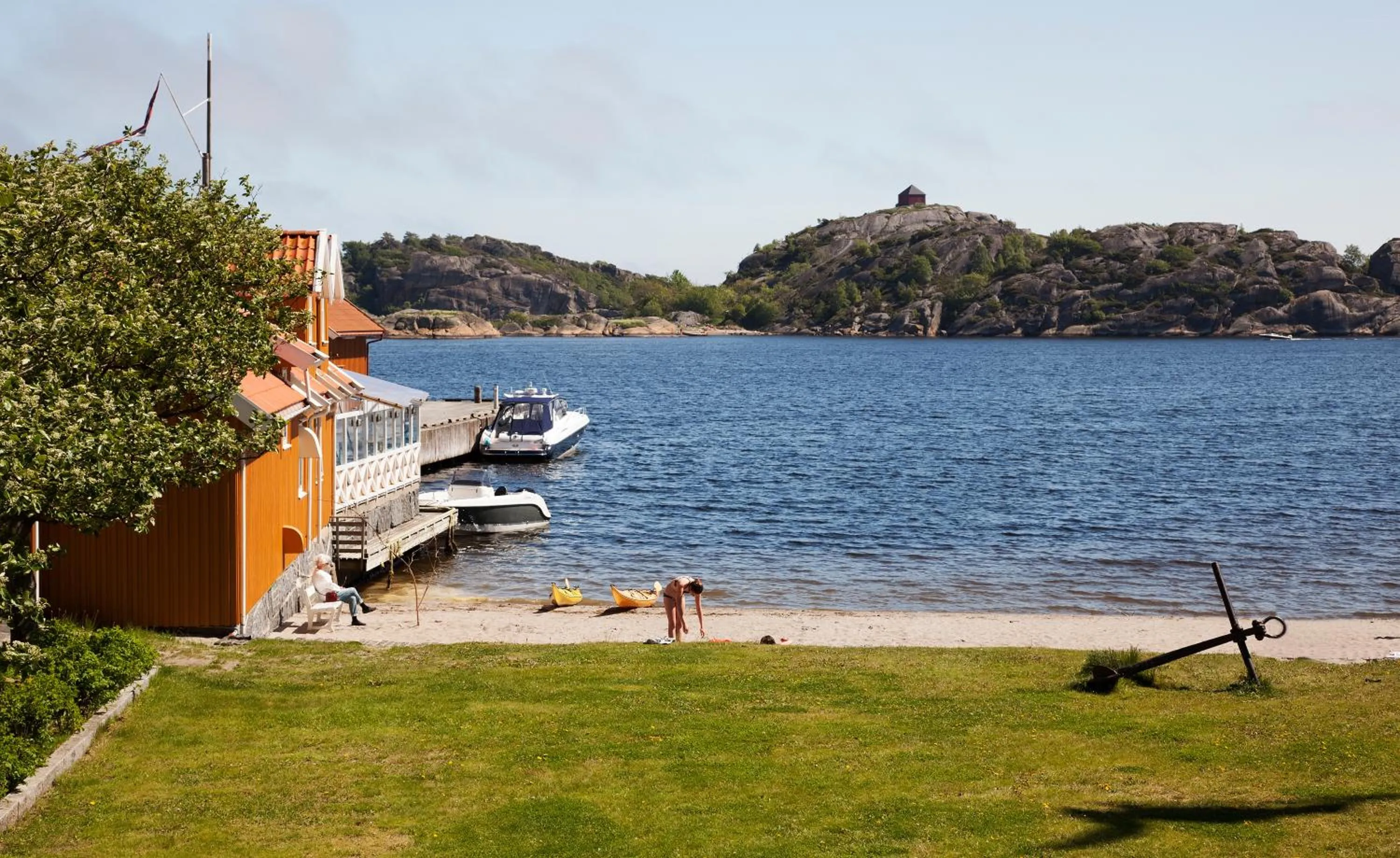 Patio in Hotel Wassilioff - Unike Hoteller