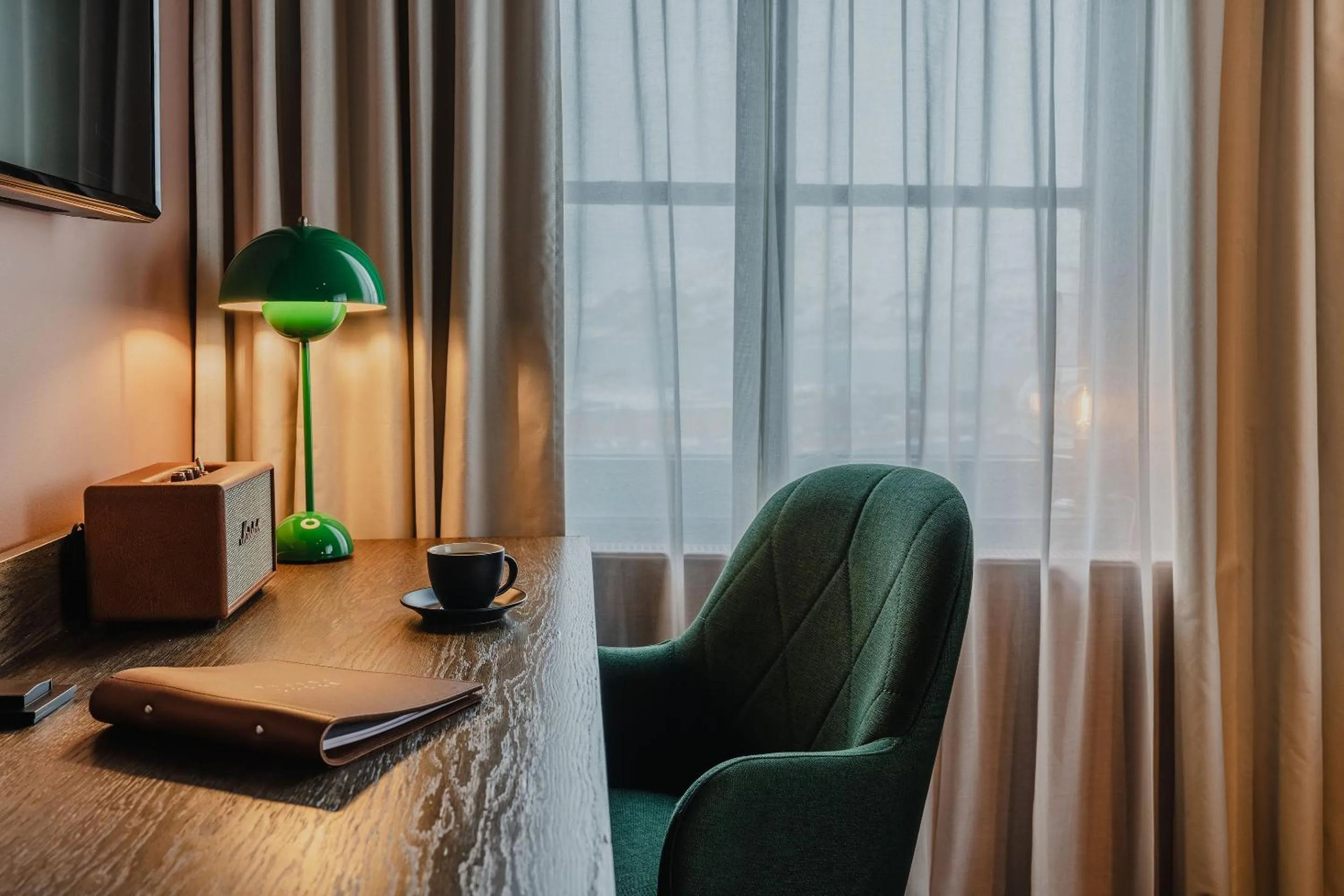 Living room in Funken Lodge