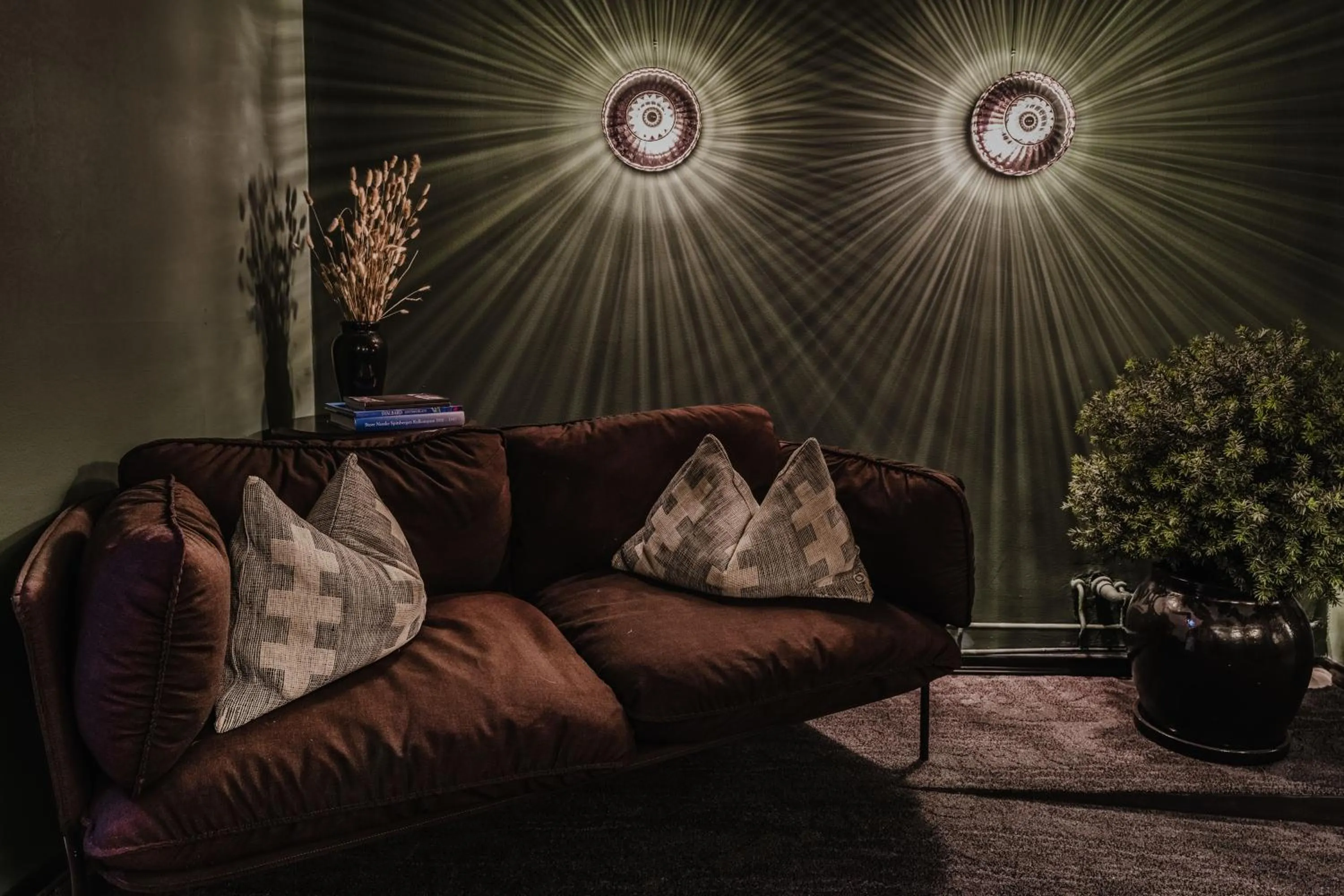 Decorative detail in Funken Lodge