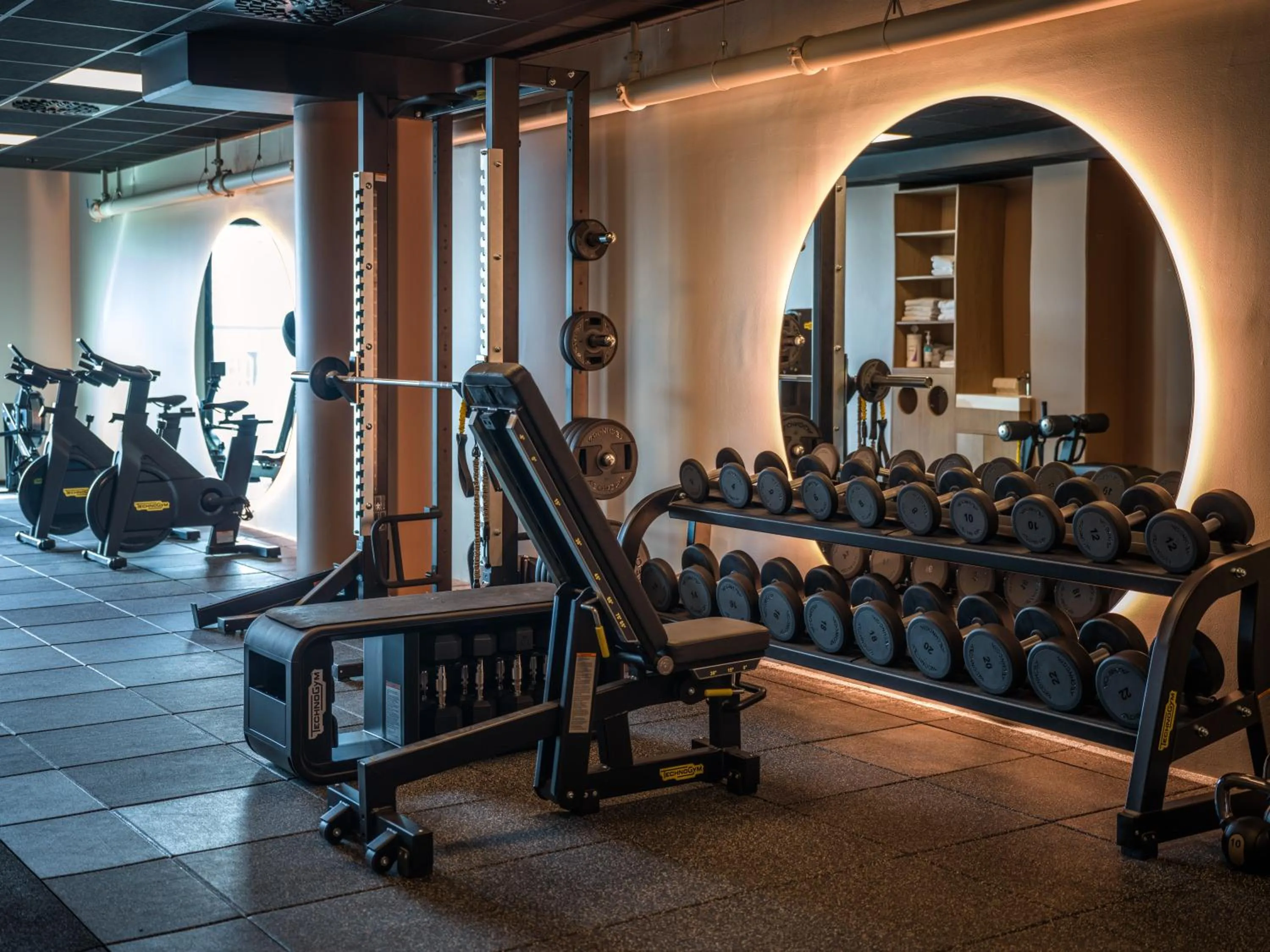 Fitness centre/facilities in Quality Hotel Panorama