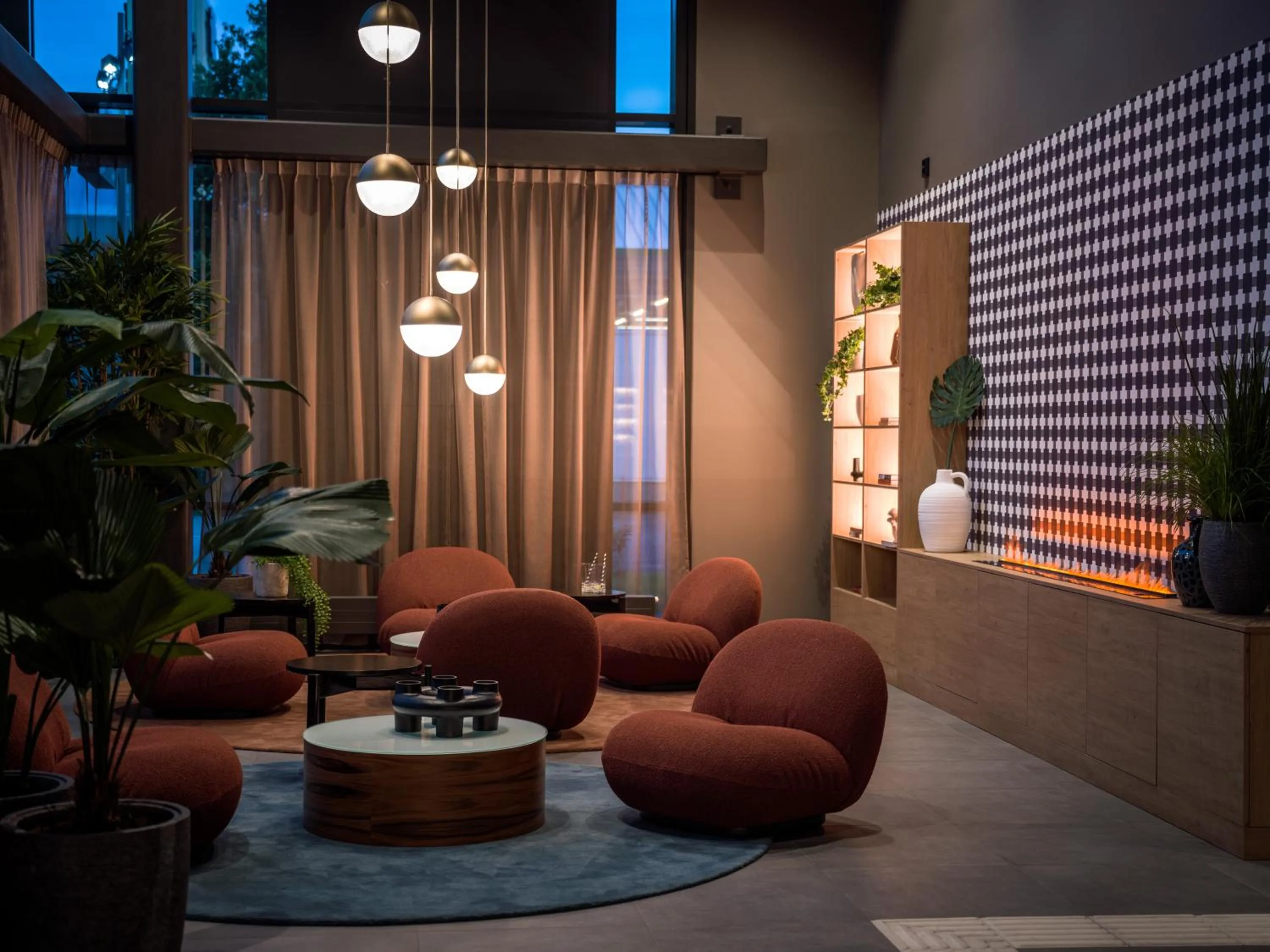 Lobby or reception in Quality Hotel Panorama