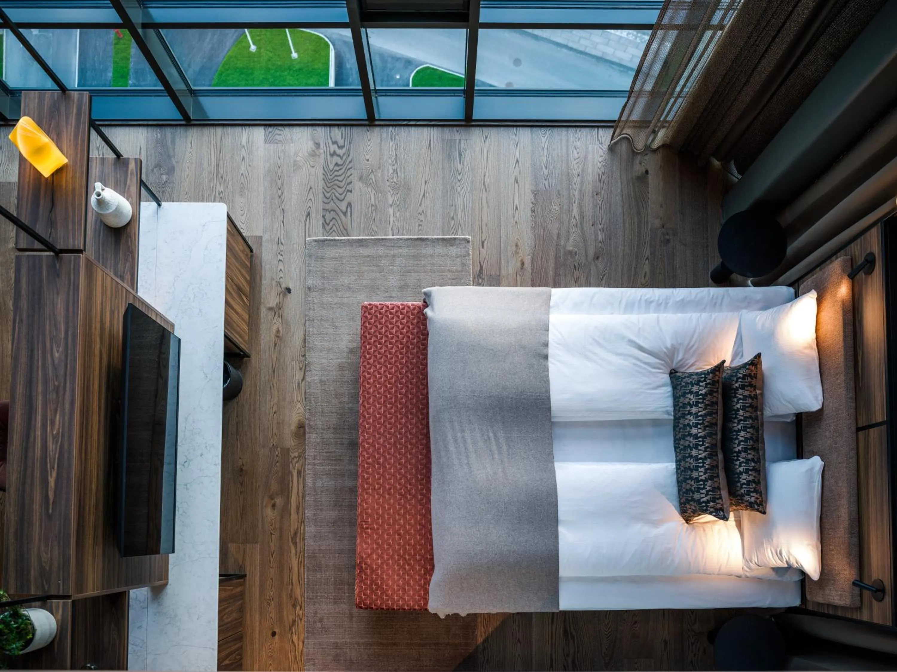 Bed in Quality Hotel Panorama