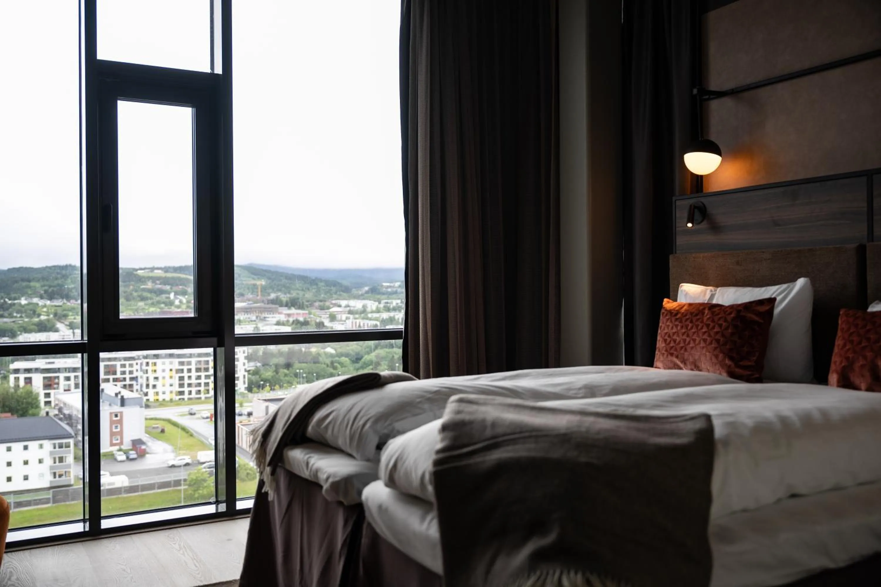 Bed in Quality Hotel Panorama