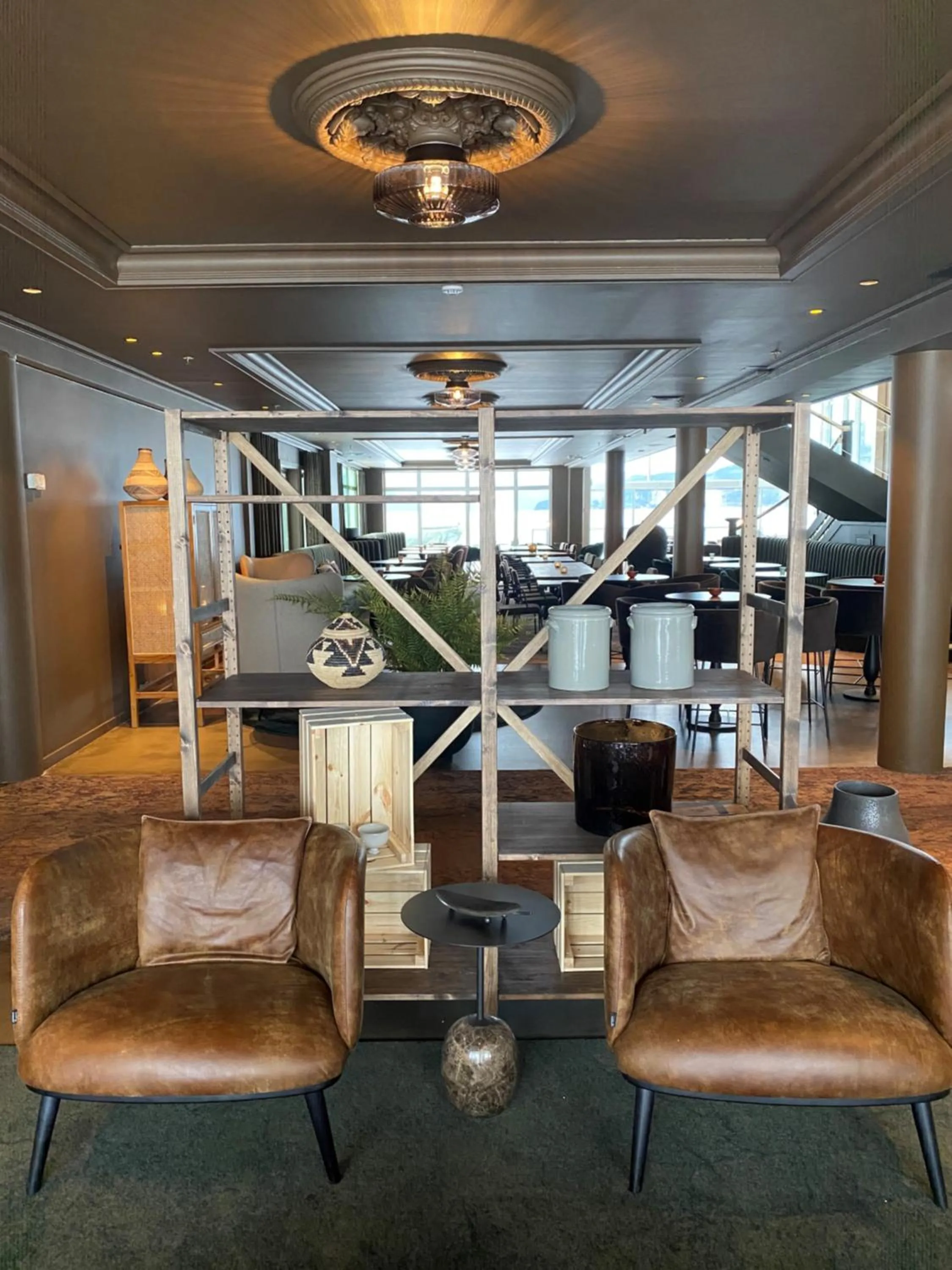 Lobby or reception in Rognan Hotel