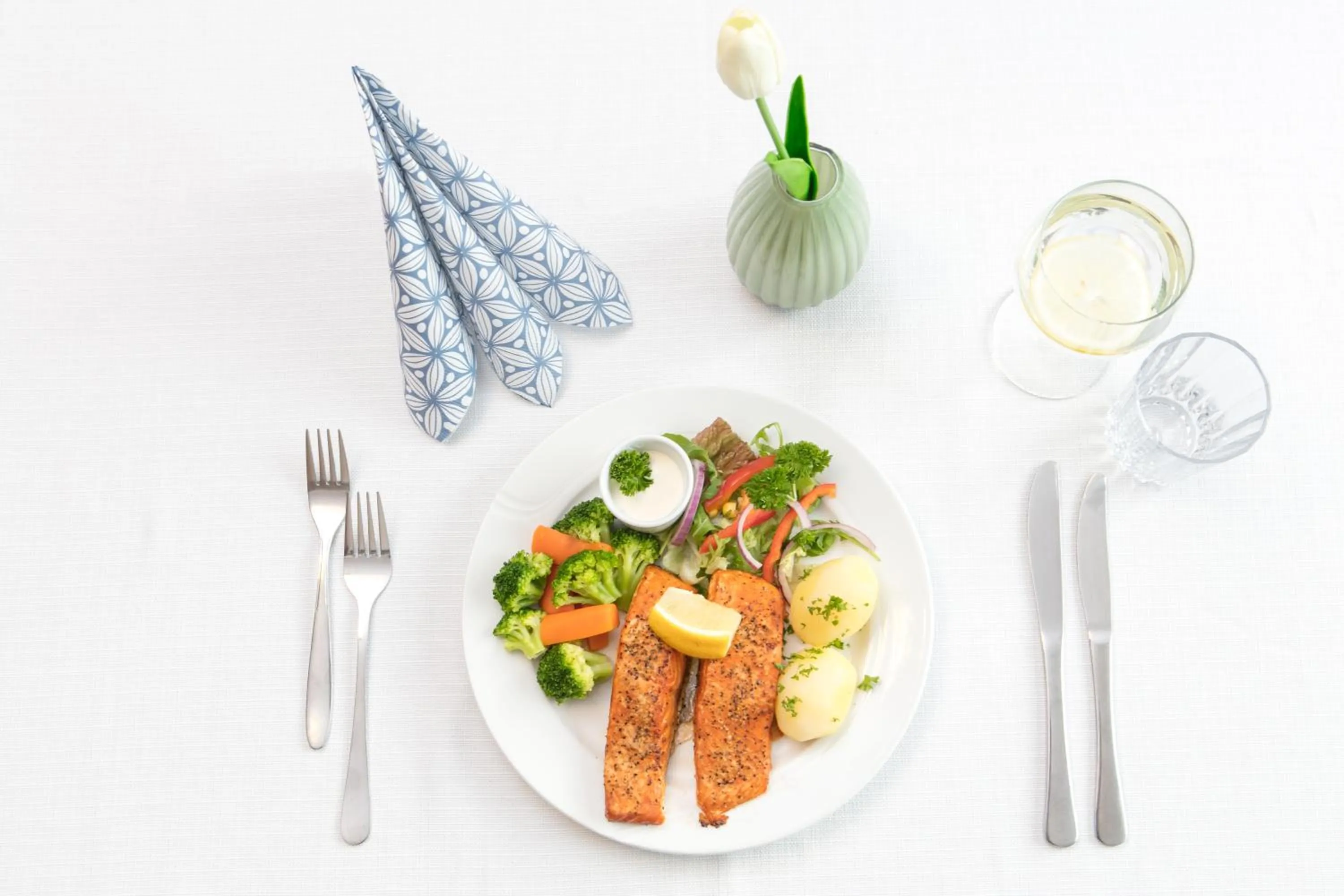 Food close-up in Kinn Hotell Florø