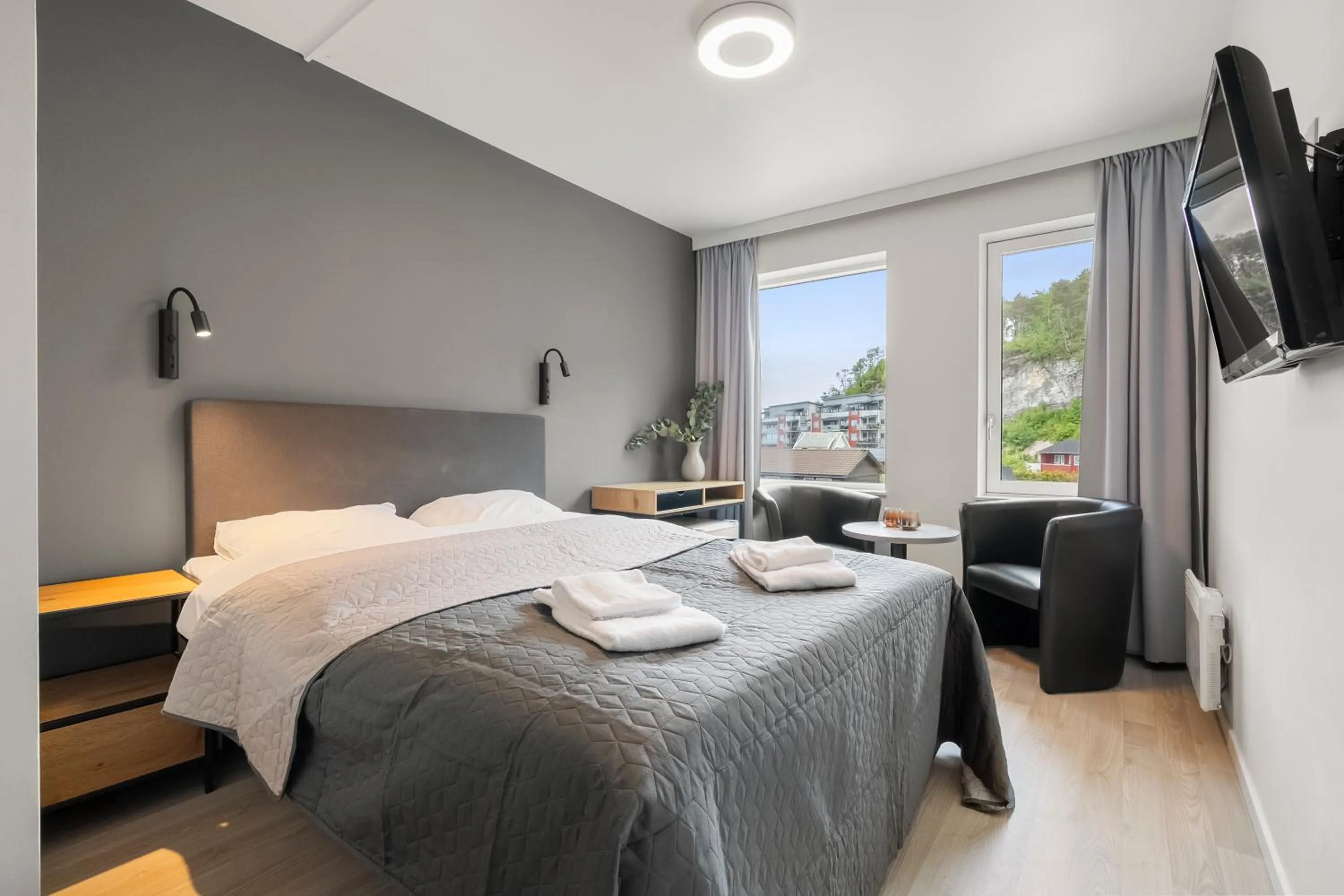 Bed in Kinn Hotell Florø