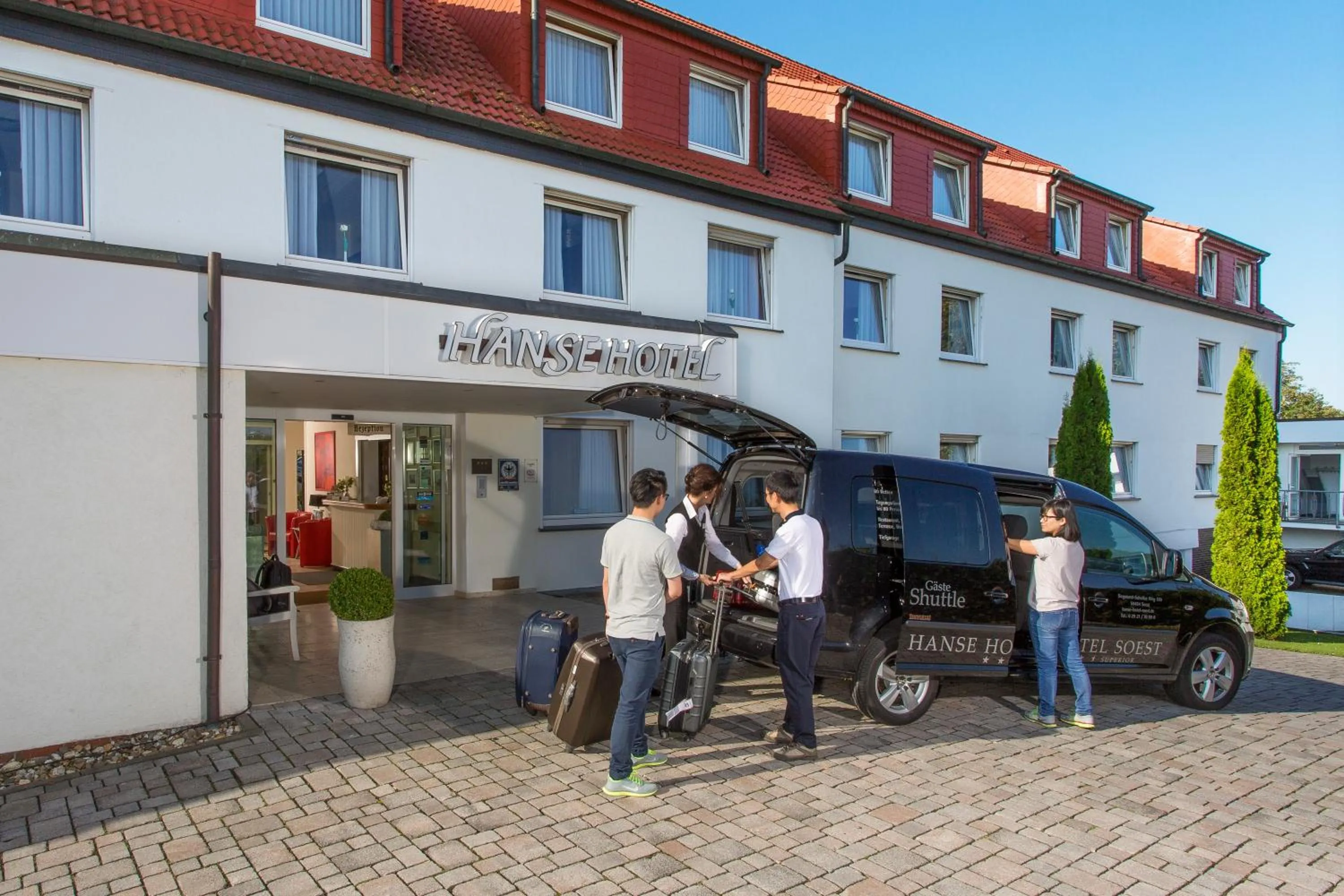 Facade/entrance in Hanse Hotel