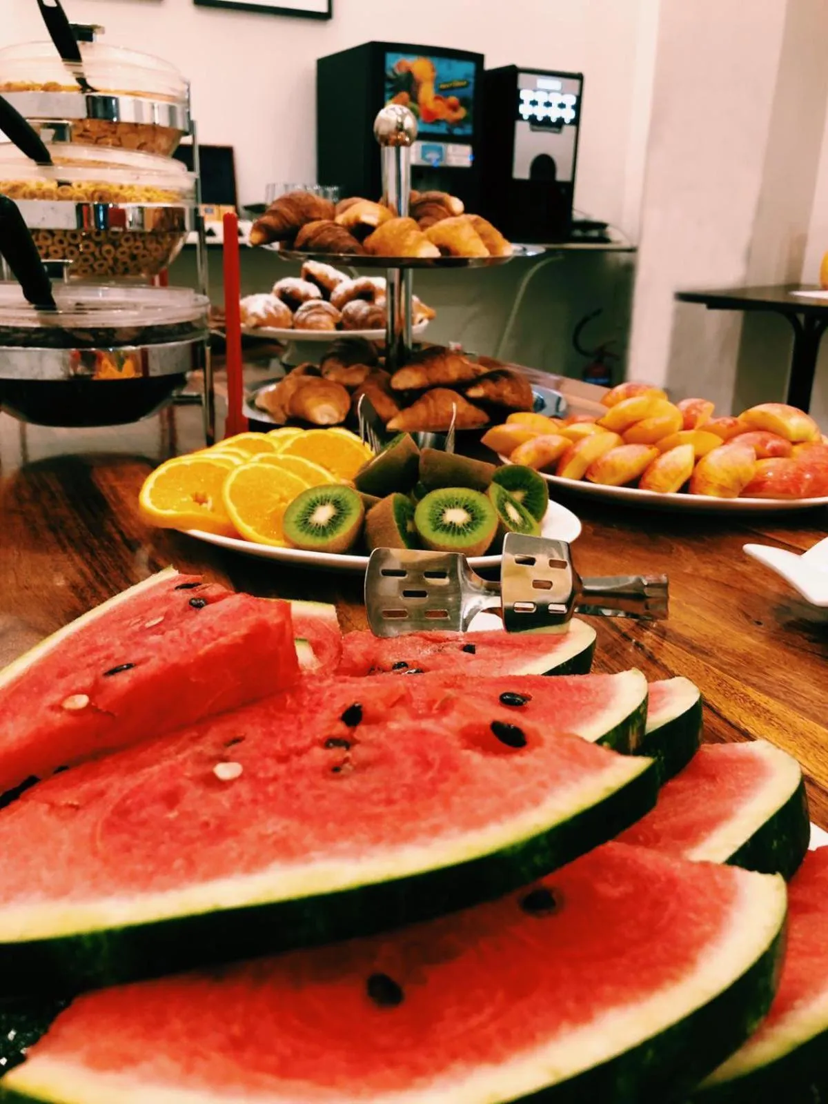 Buffet breakfast in Europa Hotel